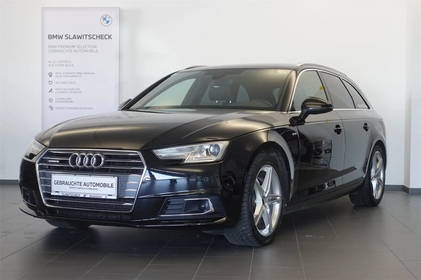 Audi A4 A4 Avant 2,0 TDI Sport S-troni Noir - 1