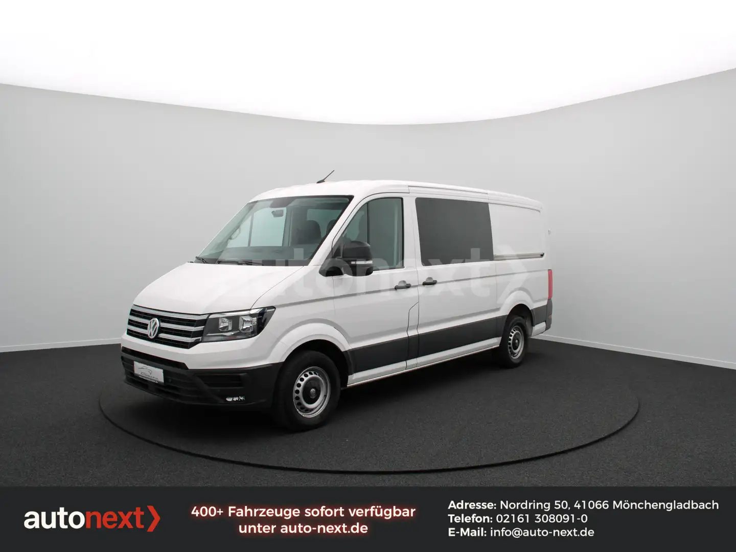 Volkswagen Crafter 35 Plus *Mixto+6-Sitze* AHK 3,0t 2682 Weiß - 1