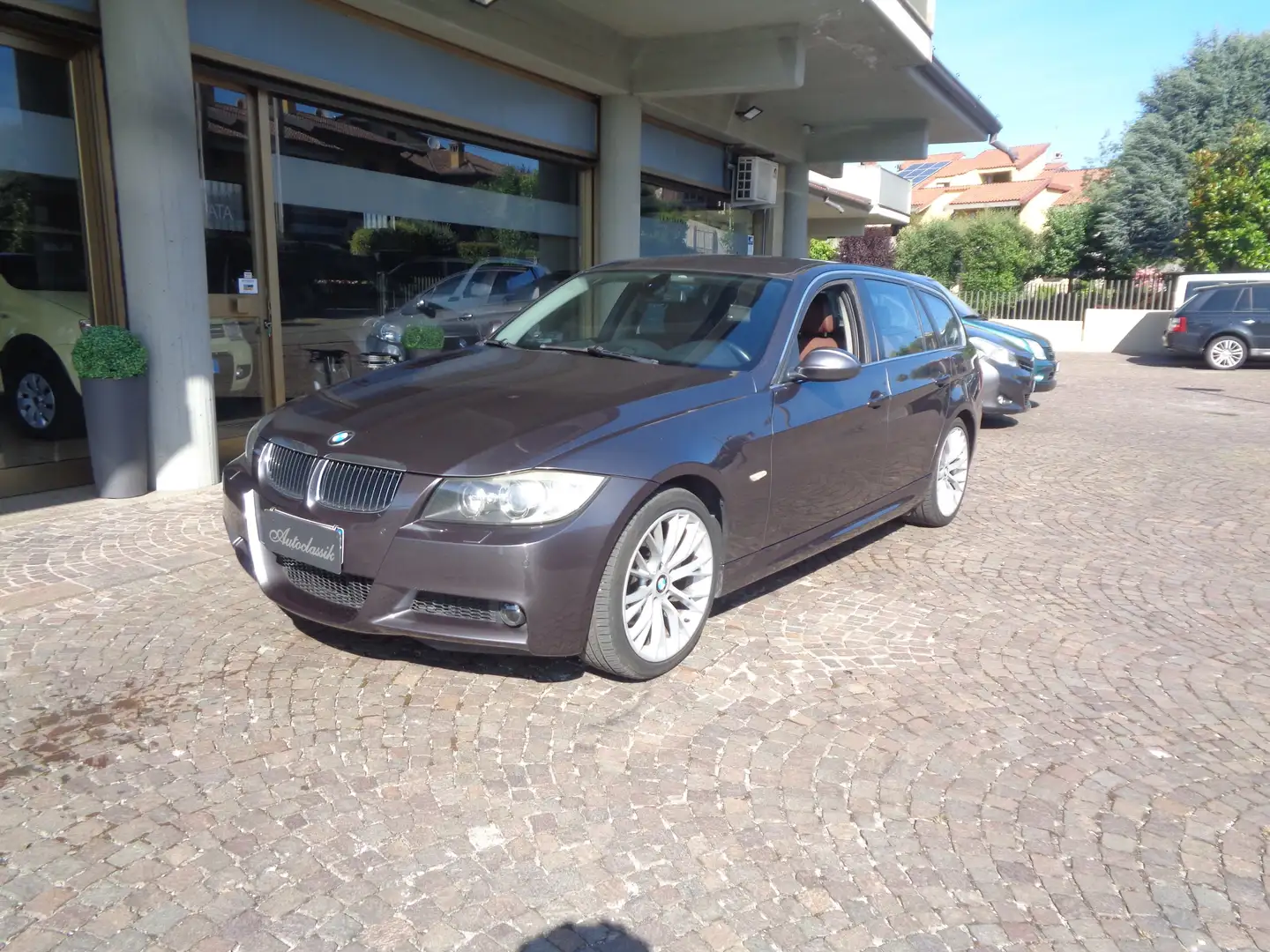 BMW 330 330xd Touring Msport Grigio - 2
