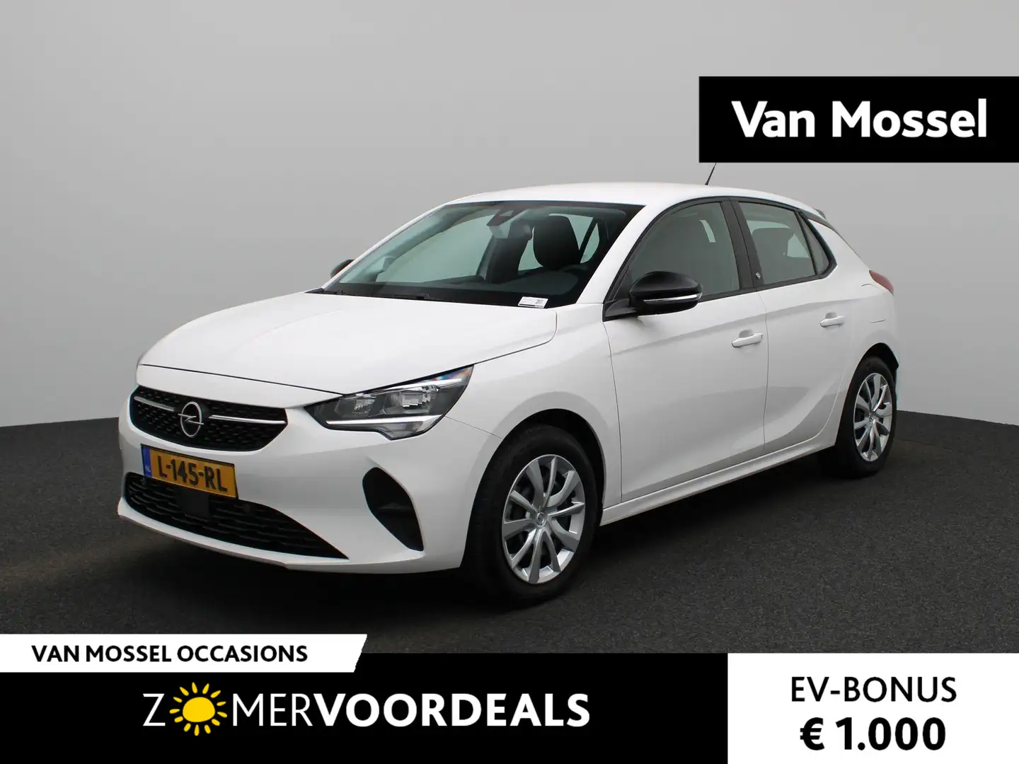 Opel Corsa-e Edition 50 kWh | Parkeersensoren | Apple Carplay/A Bianco - 1