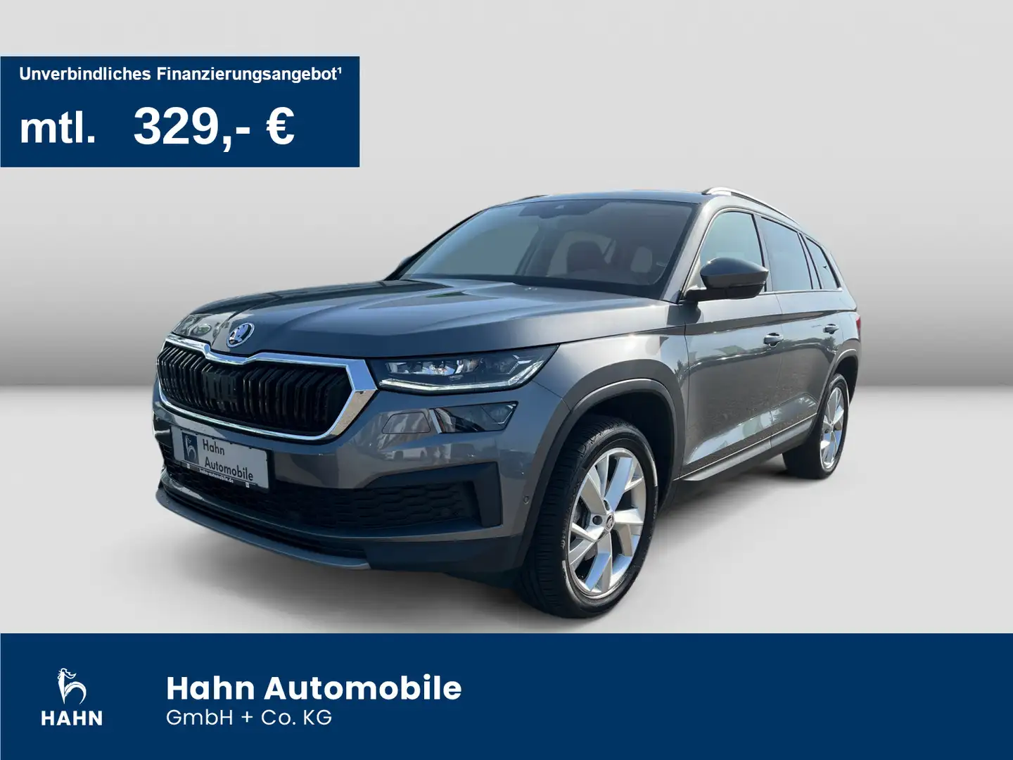 Skoda Kodiaq 2.0TDI DSG Tour ACC Cam LED Navi Sitzheiz Grijs - 1