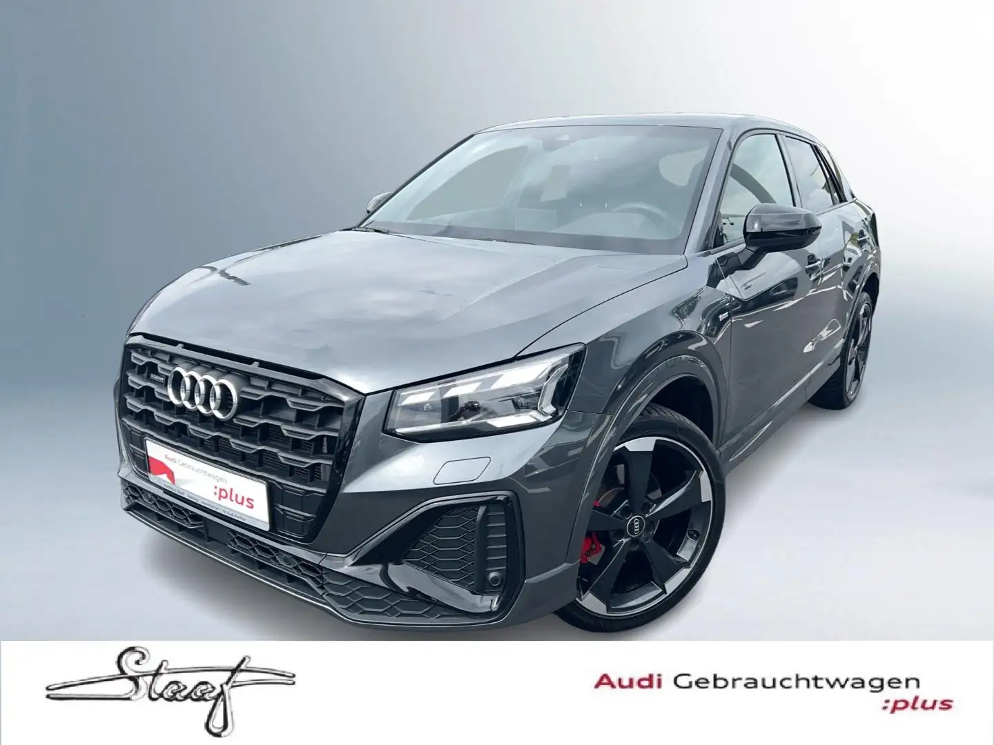 Audi Q2 S line 40TFSI|AHK|MATRIX|RFK|ACC|OPS Gris - 1