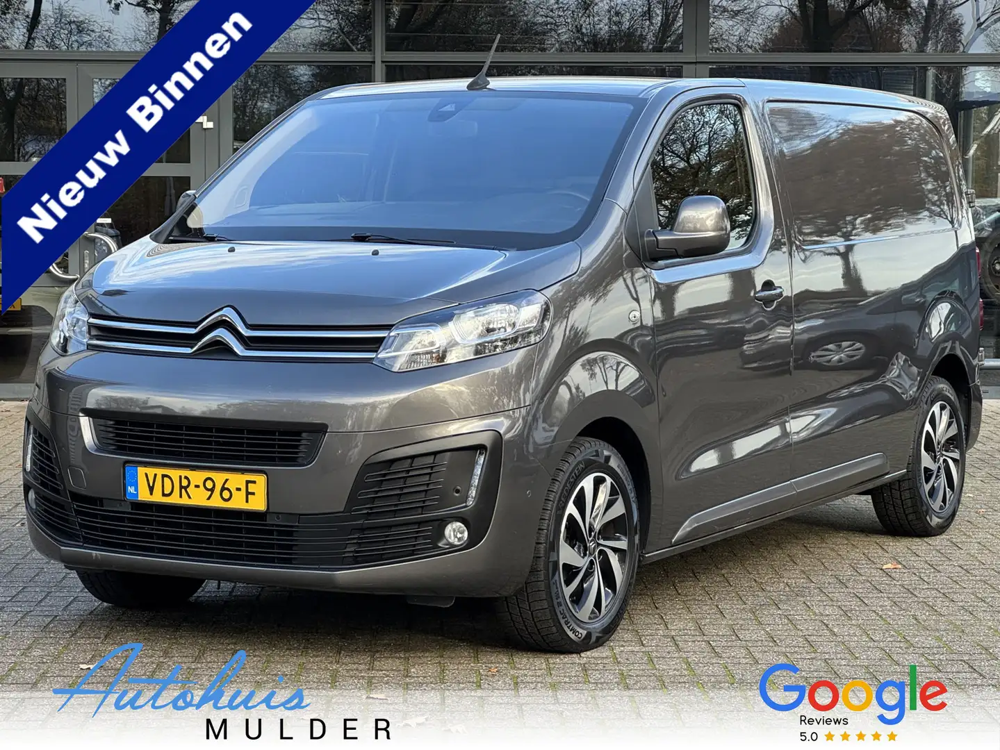 Citroen Jumpy 2.0 BlueHDI Automaat/Airco/Navi/LM-Velgen/Cruise/T Grau - 1