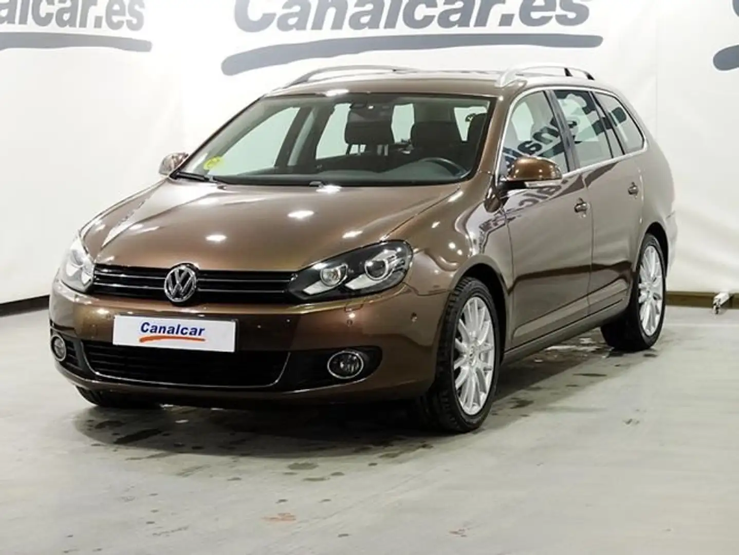 Volkswagen Golf Variant 2.0TDI CR Sport DSG 140 Marrón - 1