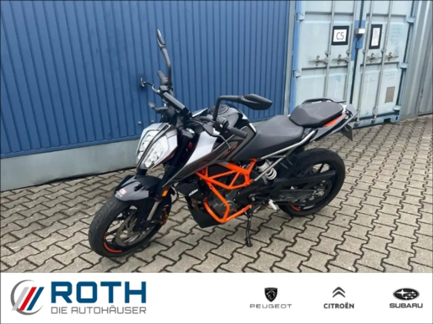 KTM 125 Duke Leder Alu LED-Tagfahrlicht BC ABS Scheckheft HUAU Black - 1