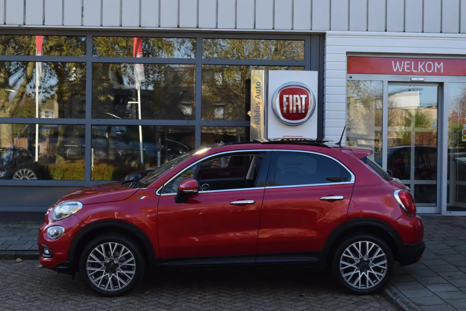 Fiat 500X 1.6 Lounge|Leer|Open dak|Xenon|18" Rot - 2