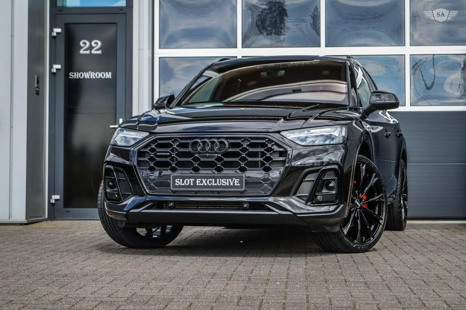 Audi Q5 55TFSIe|S-EDITION|QUATTRO|360|HUD|ACC|TREKHAAK|SQ5 Nero - 1