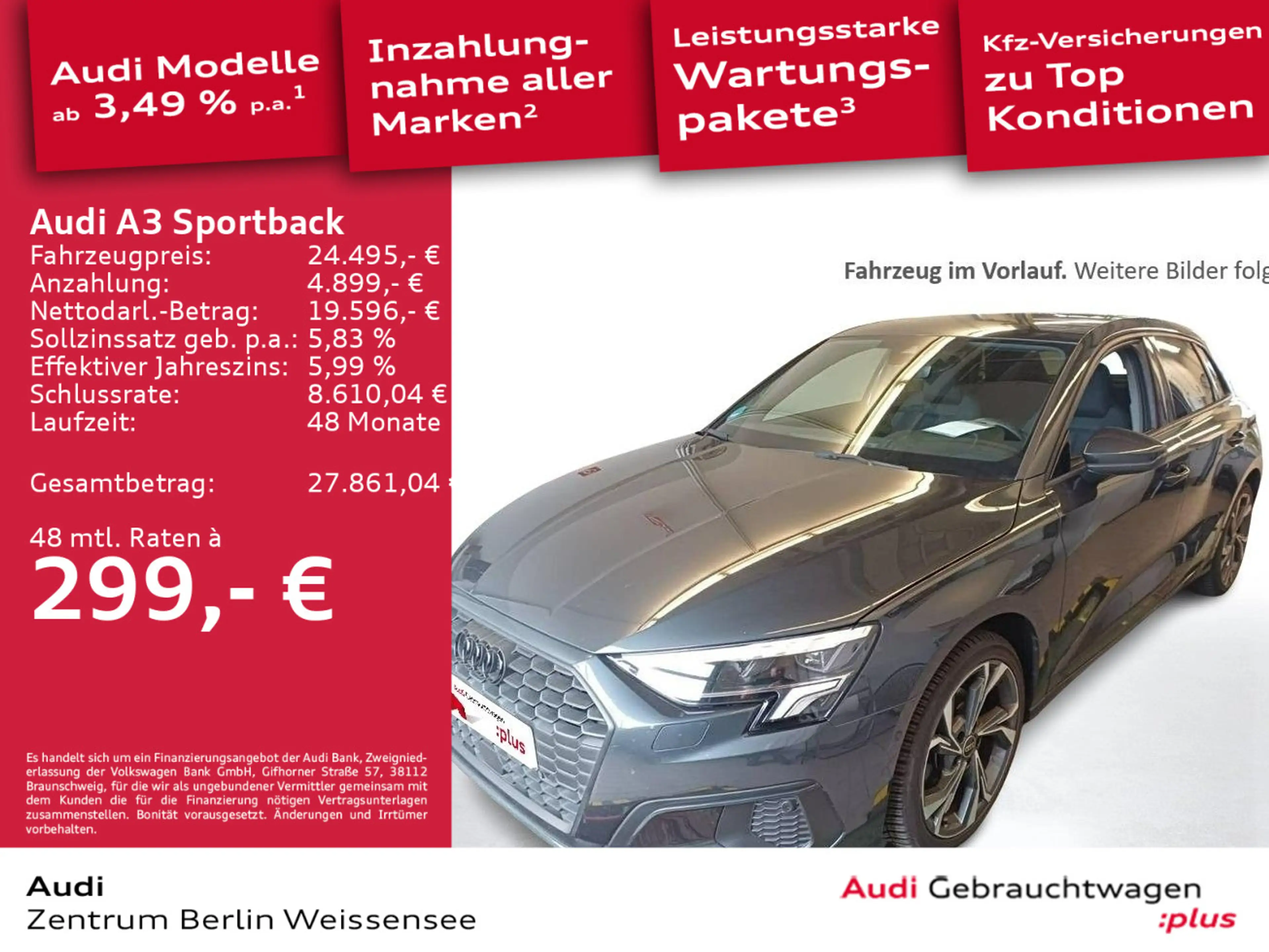 Audi A3 35 TFSI S-TRO*LED*TEMP*APP*SIDE*PDC — photo 2