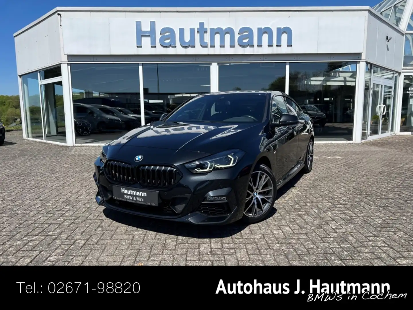 BMW 218 i Gran Coupe M SPORT +NP:53.220€+ACC+RFK+ Zwart - 1