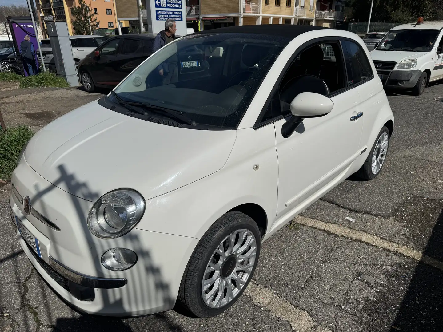 Fiat 500C 500C 1.2 Lounge 69cv my14 Bianco - 2