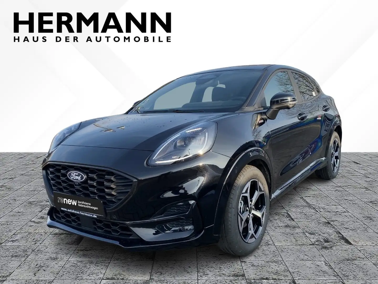 Ford Puma 1.0 EcoBoost Mild Hybrid ST-Linie S/S ST-Line Schwarz - 1