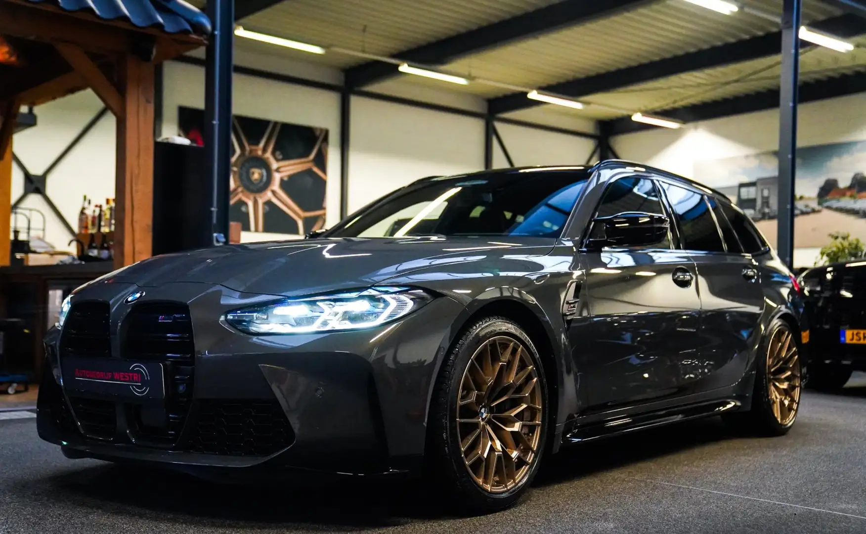 BMW M3 3-serie Touring xDrive Competition | Schaalstoelen Gris - 1