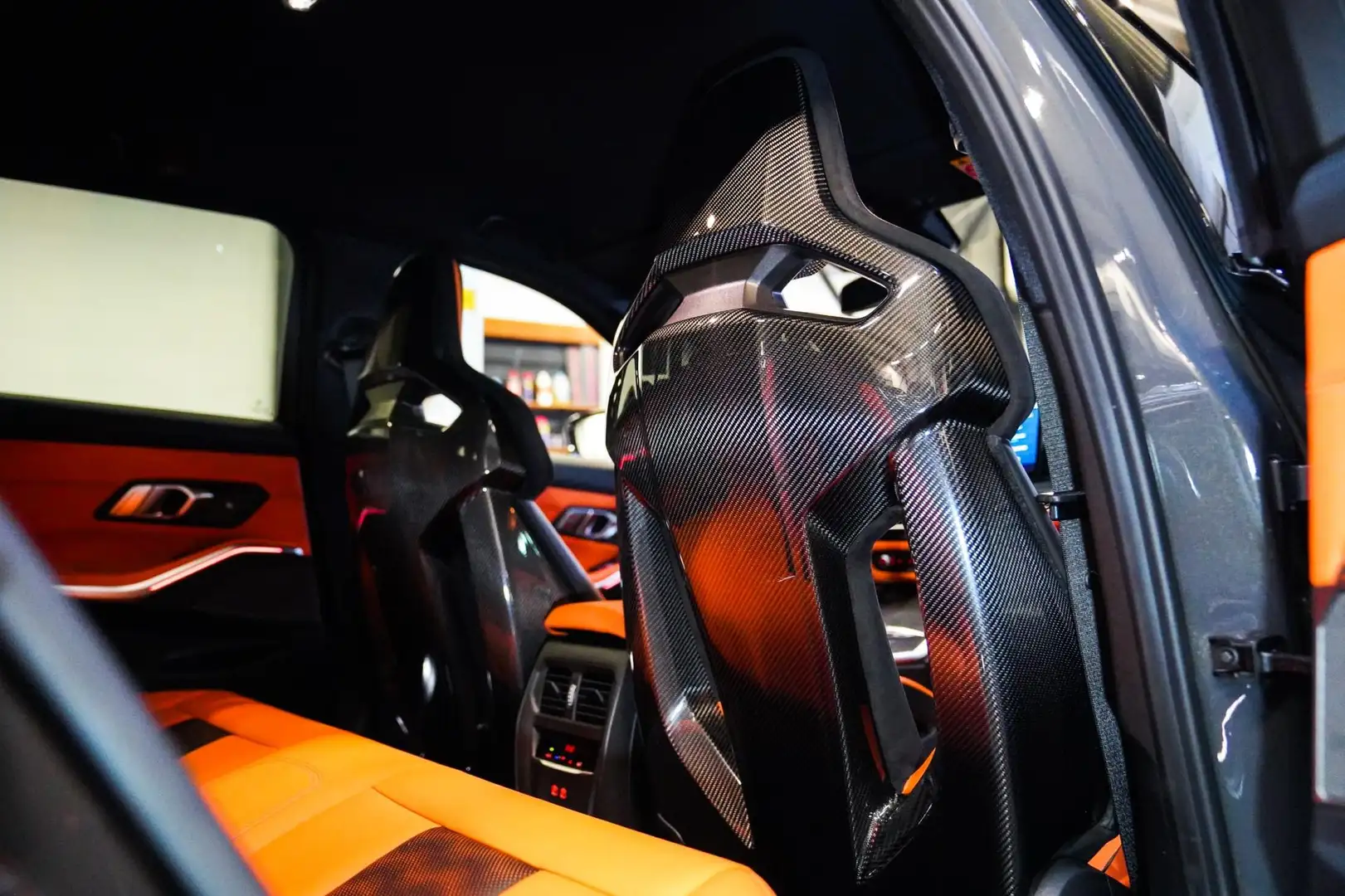 BMW M3 3-serie Touring xDrive Competition | Schaalstoelen Gris - 2