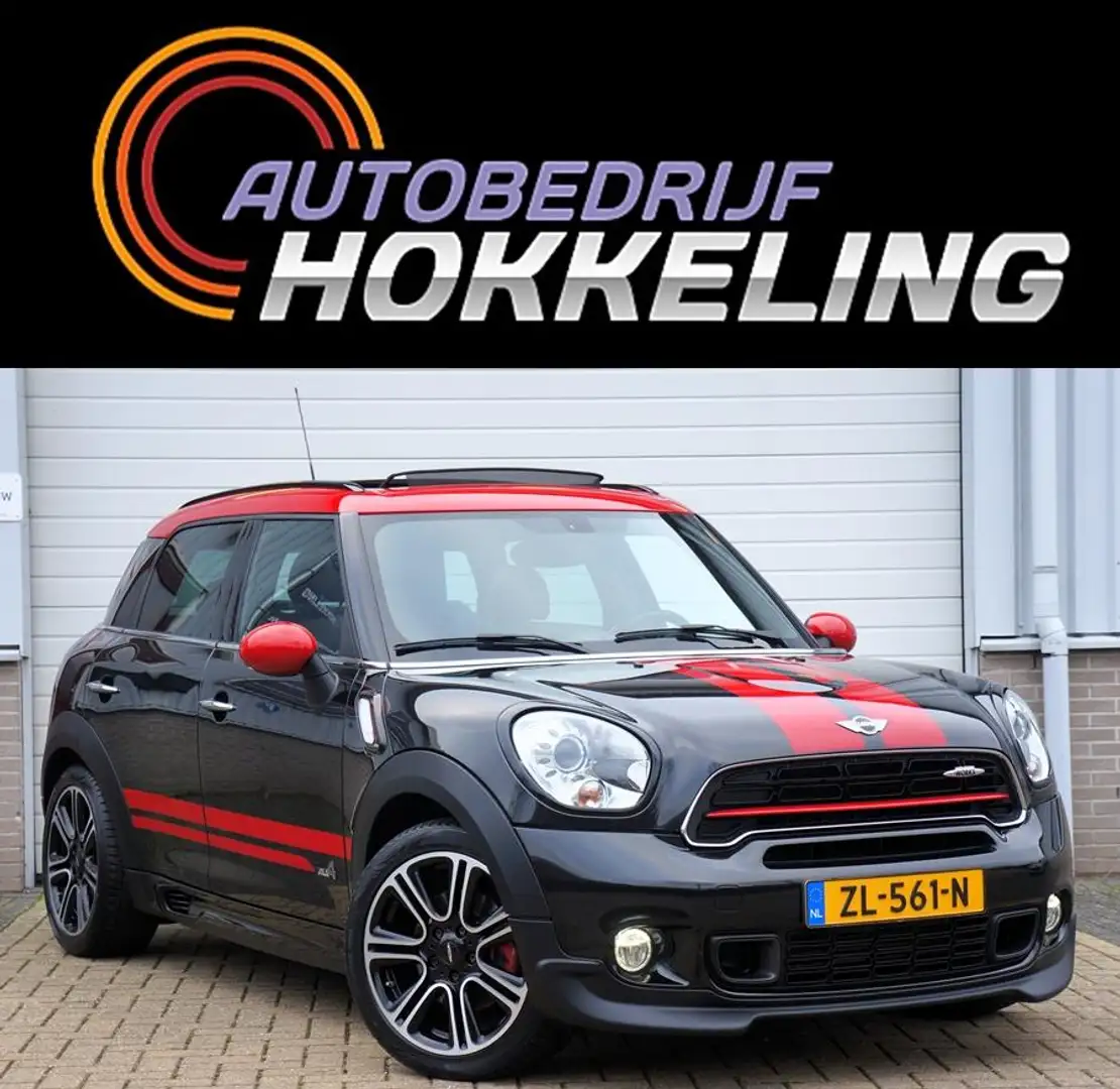 MINI John Cooper Works Countryman Mini 1.6 ALL4 Chili; Automaat 218 PK !! Noir - 1