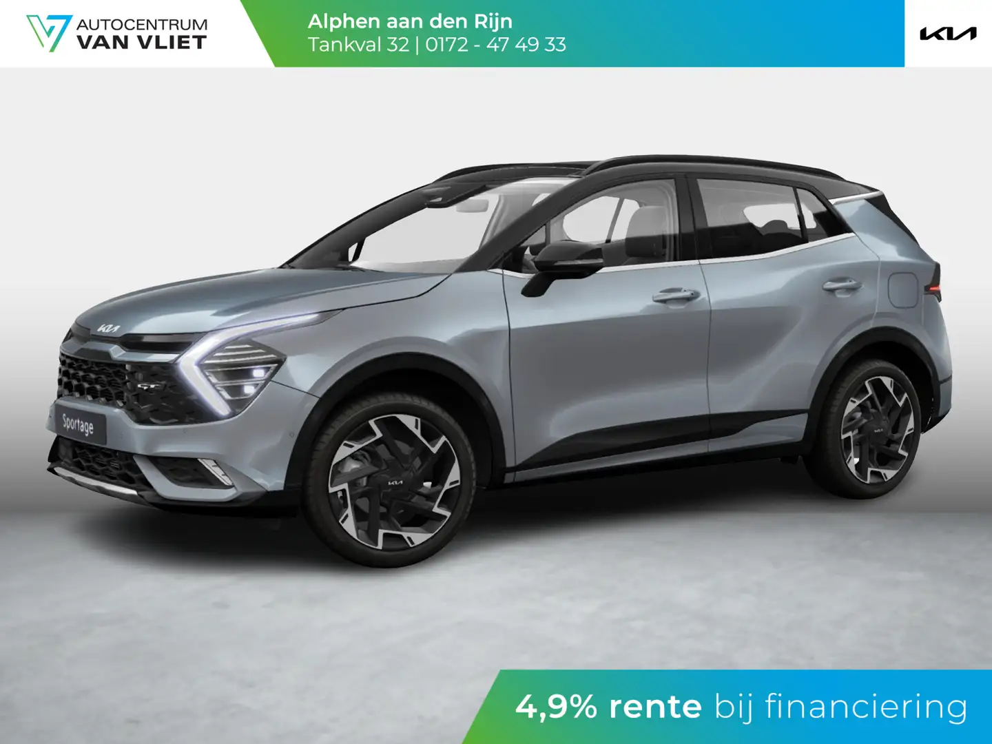 Kia Sportage 1.6 T-GDi Plug-in Hybrid AWD GT-PlusLine | In best Zilver - 1