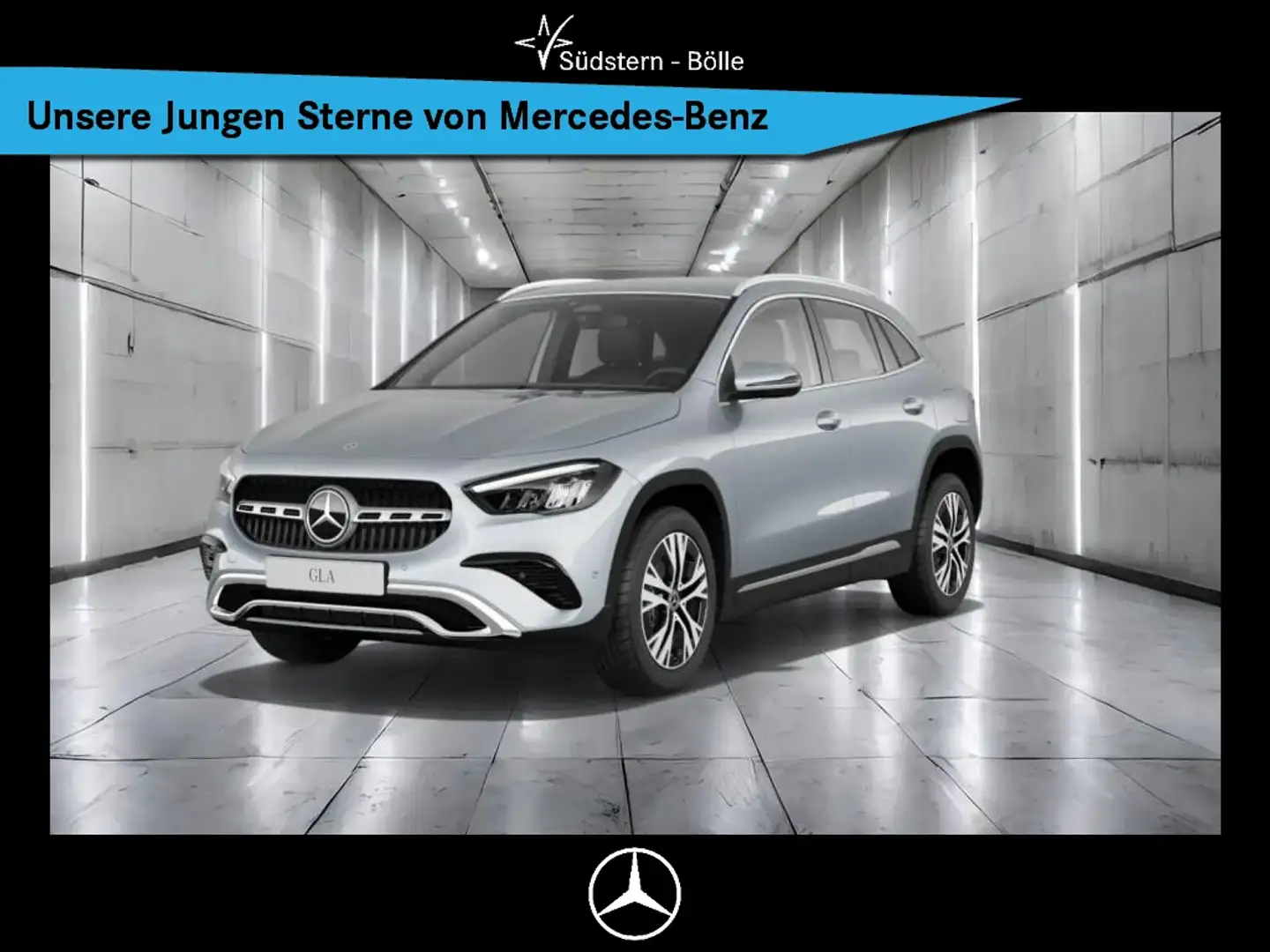 Mercedes-Benz GLA 180 +PROGRESSIVE+SHZ+AMBIENTE+KAMERA+PDC+LED Silber - 1