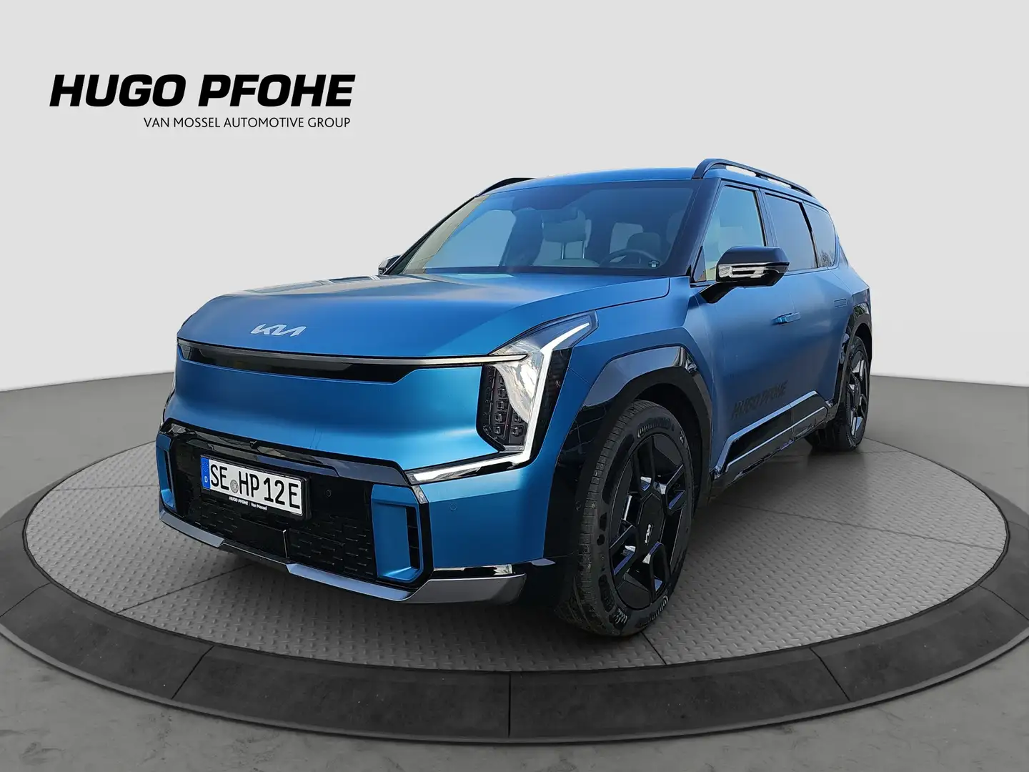 Kia EV9 GT-line 385PS Allrad 7-Sitzer Синій - 1