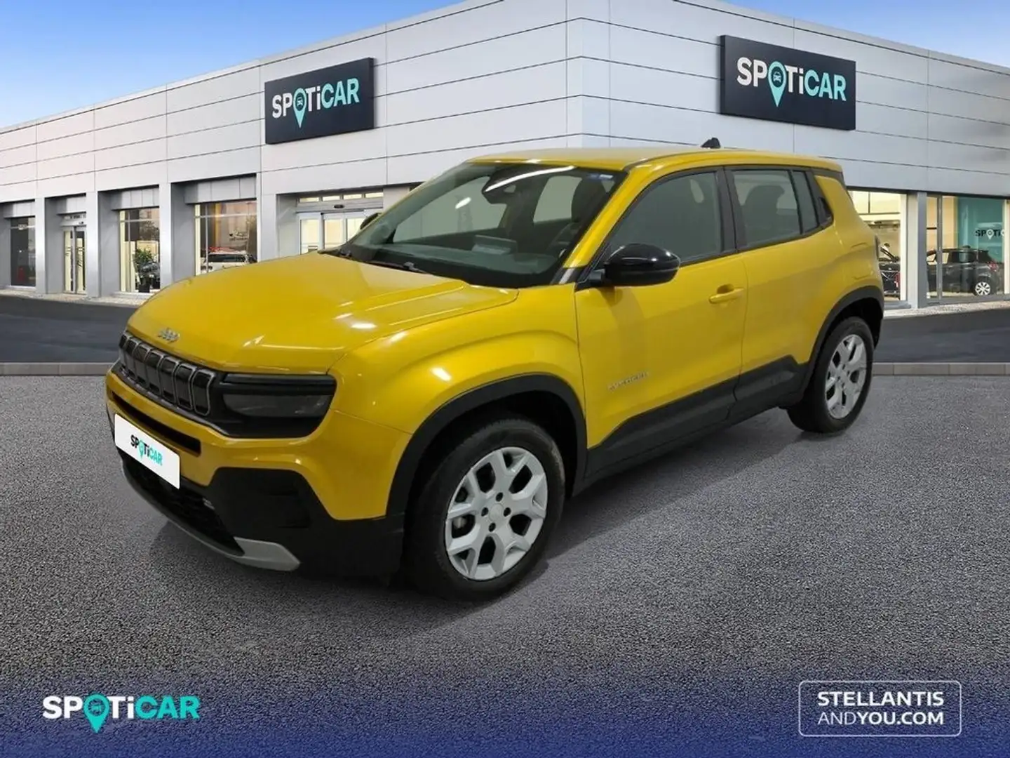 Jeep Avenger 1.2 Altitude 74KW Jaune - 1