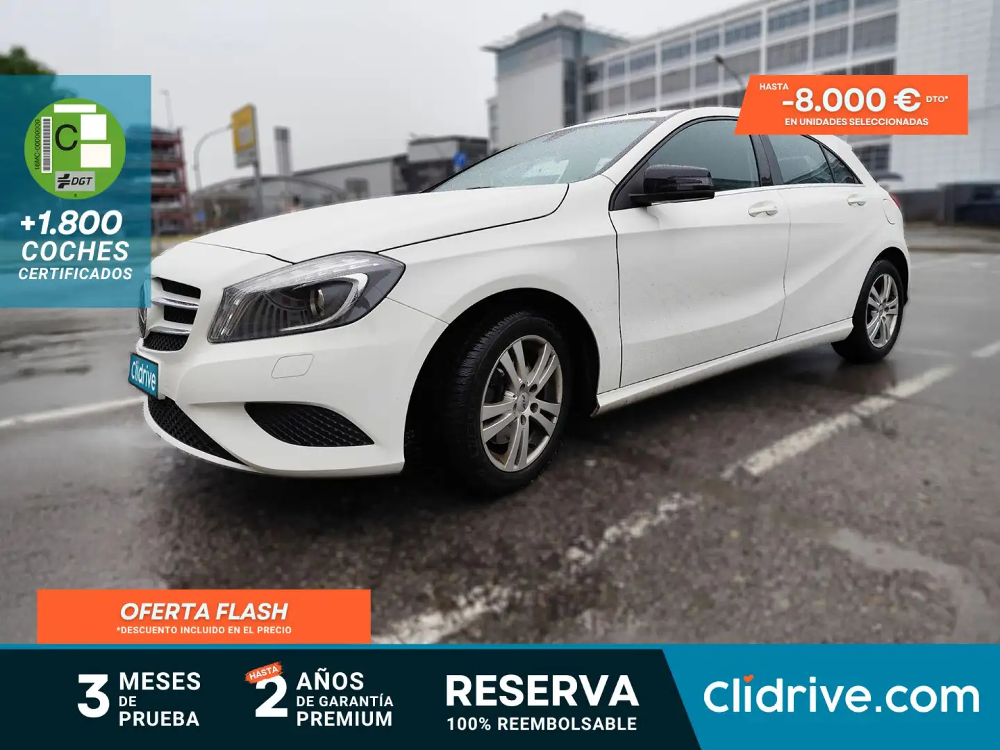 Mercedes-Benz A 180 BlueEFFICIENCY Style Blanc - 1