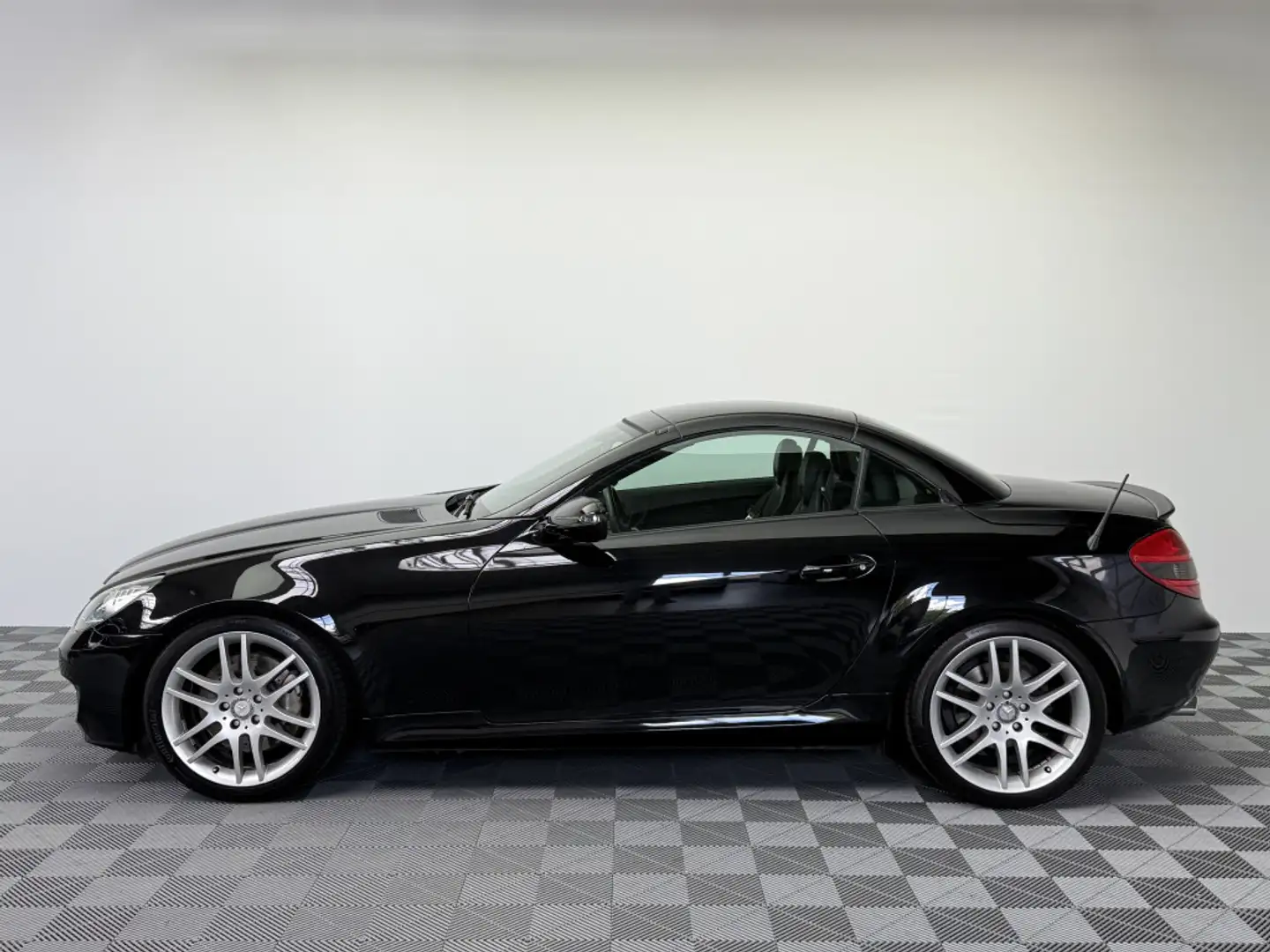 Mercedes-Benz SLK 350 Navi|Bi-Xenon|Harman-Kardon|Leder|Airsc. Schwarz - 2