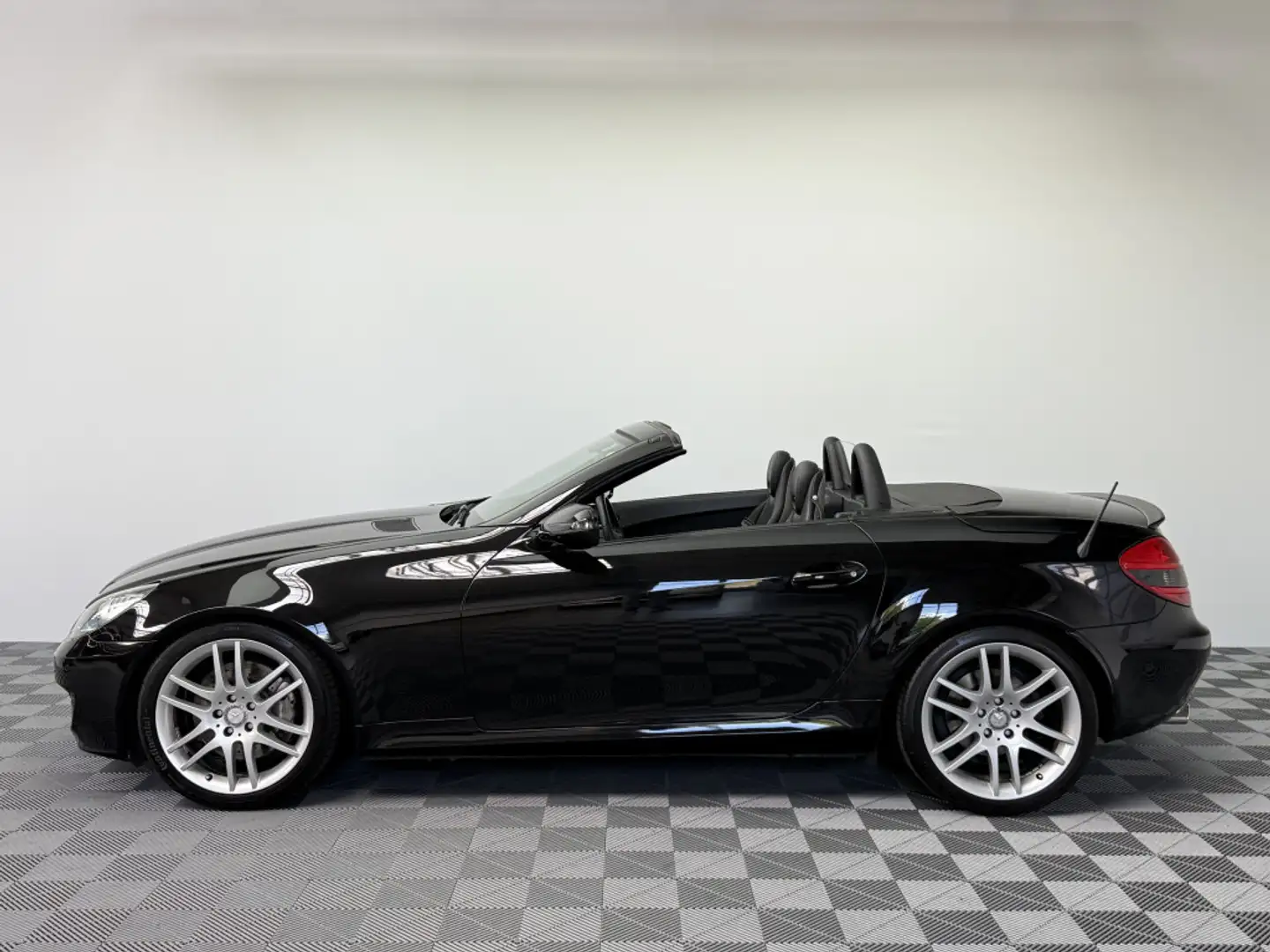 Mercedes-Benz SLK 350 Navi|Bi-Xenon|Harman-Kardon|Leder|Airsc. Schwarz - 1