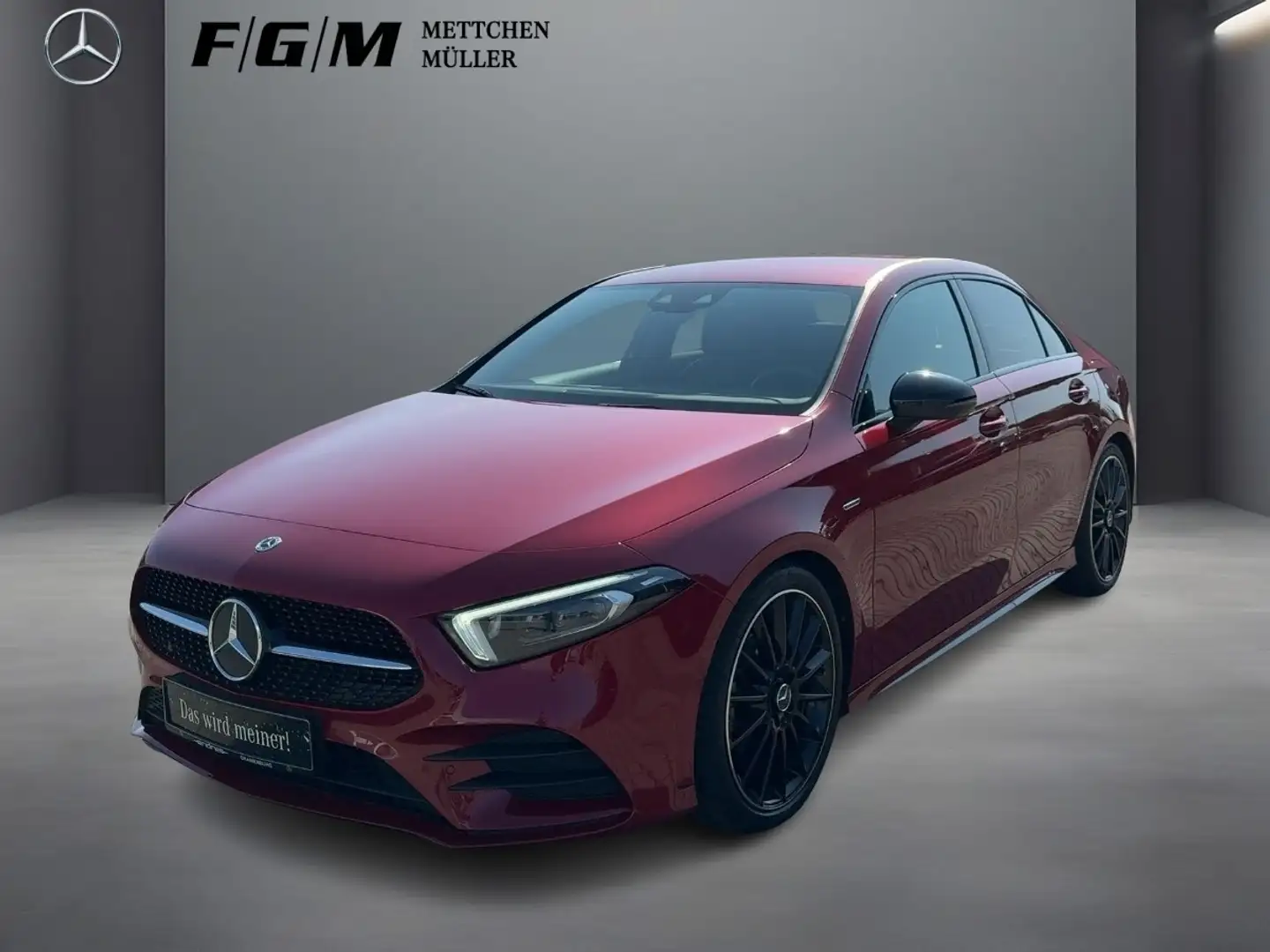 Mercedes-Benz A 180 AMG Line MBeam|Night|Sitzhz|Kam|Keyless Rosso - 1