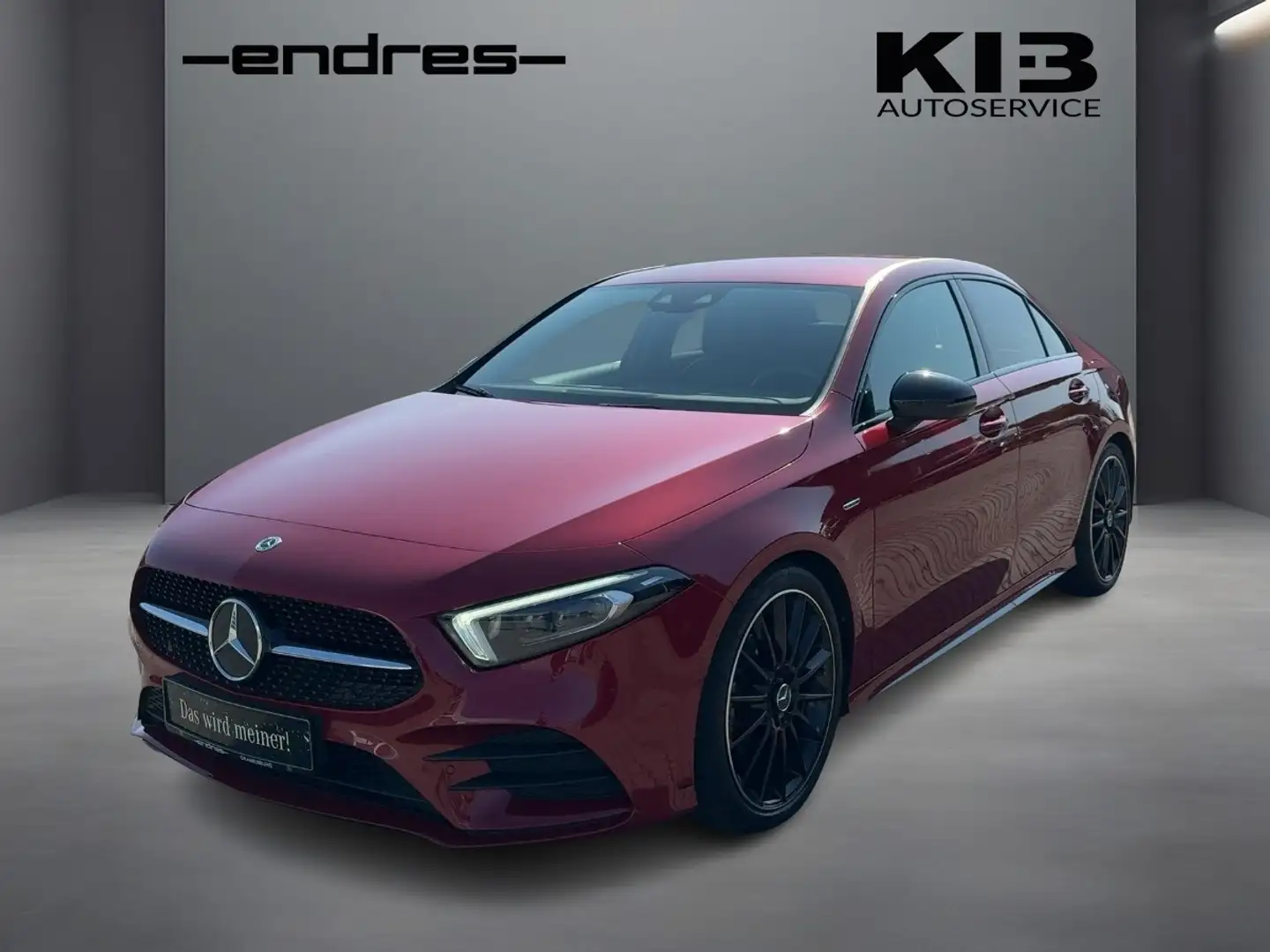 Mercedes-Benz A 180 AMG Line +Wide+MBUX+MBeam+Navi+Night+Cam Rot - 1