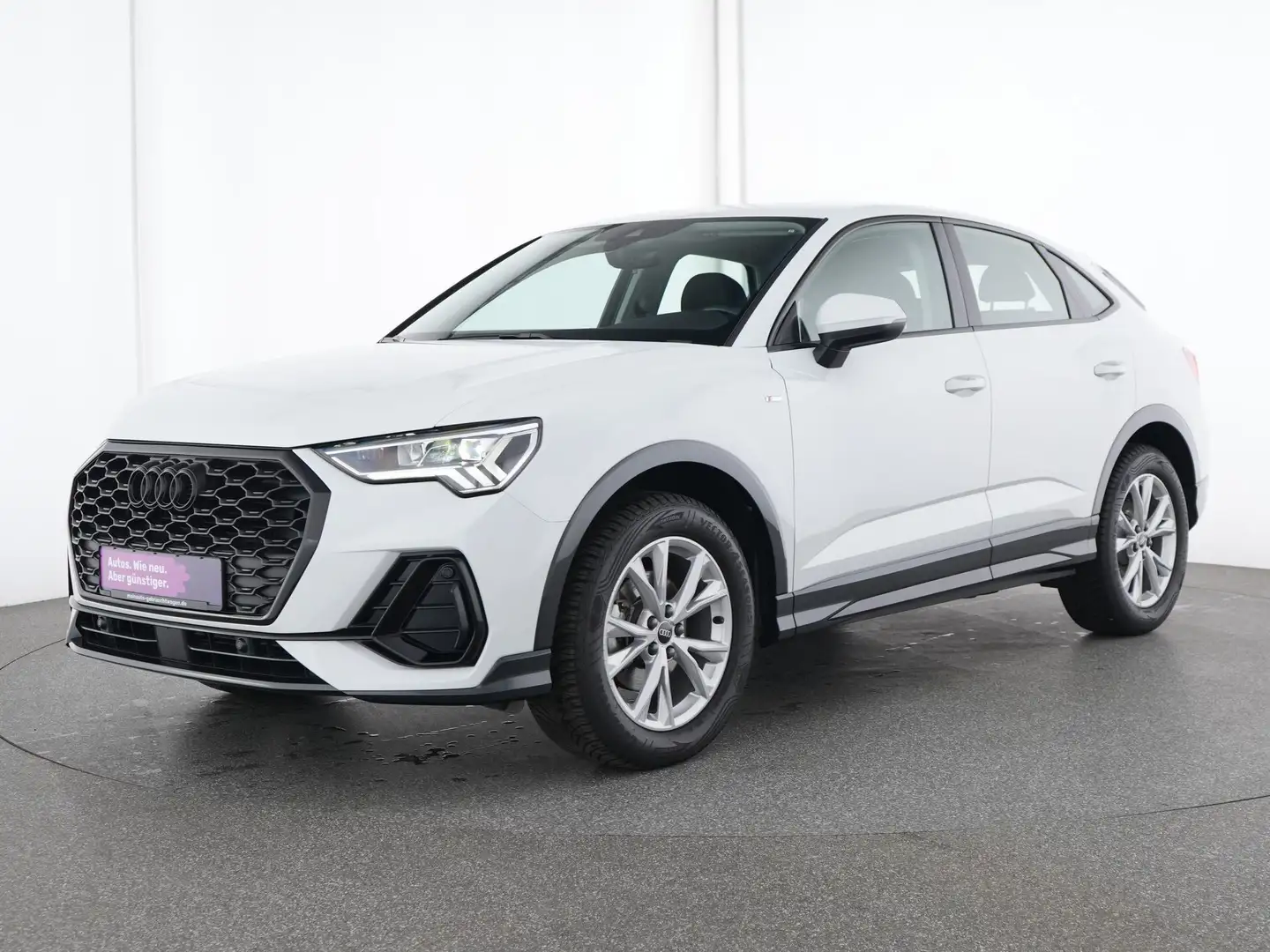 Audi Q3 Sportback S-Line LED|MMI Navi PLUS|AHK|SHZ|PDC Weiß - 2