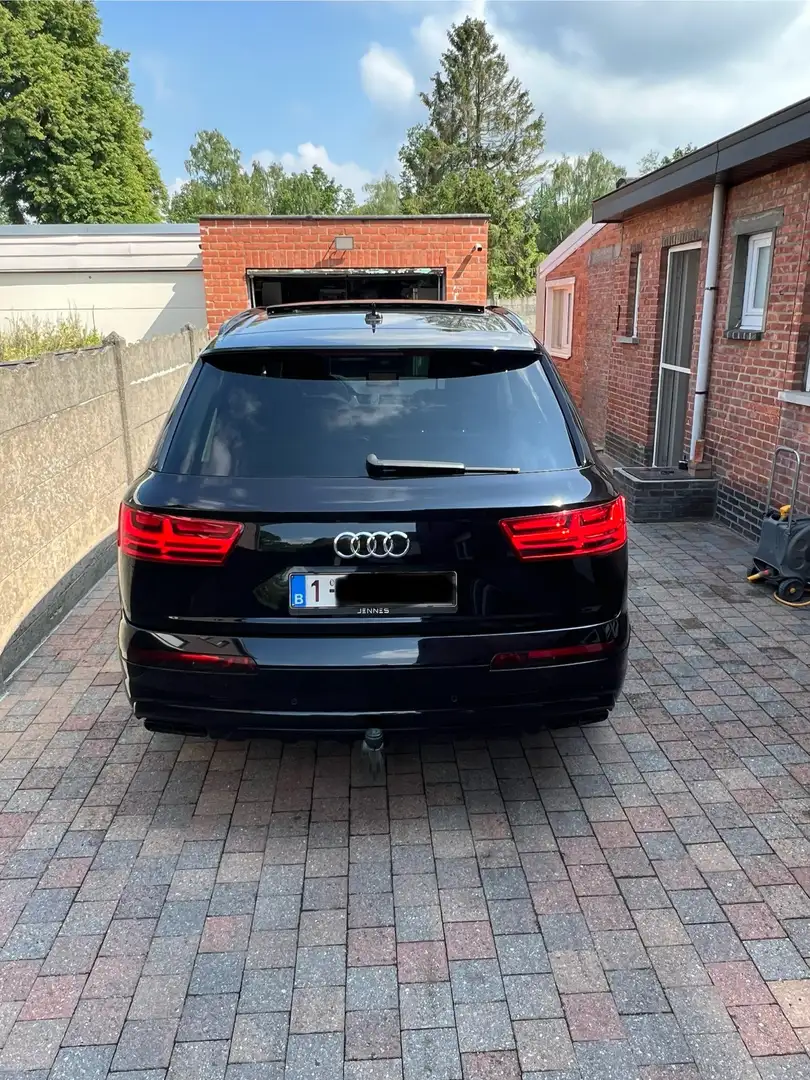 Audi Q7 Audi Q7 3.0 TDI Quattro tiptronic 200kw272pk 7 zit Zwart - 1