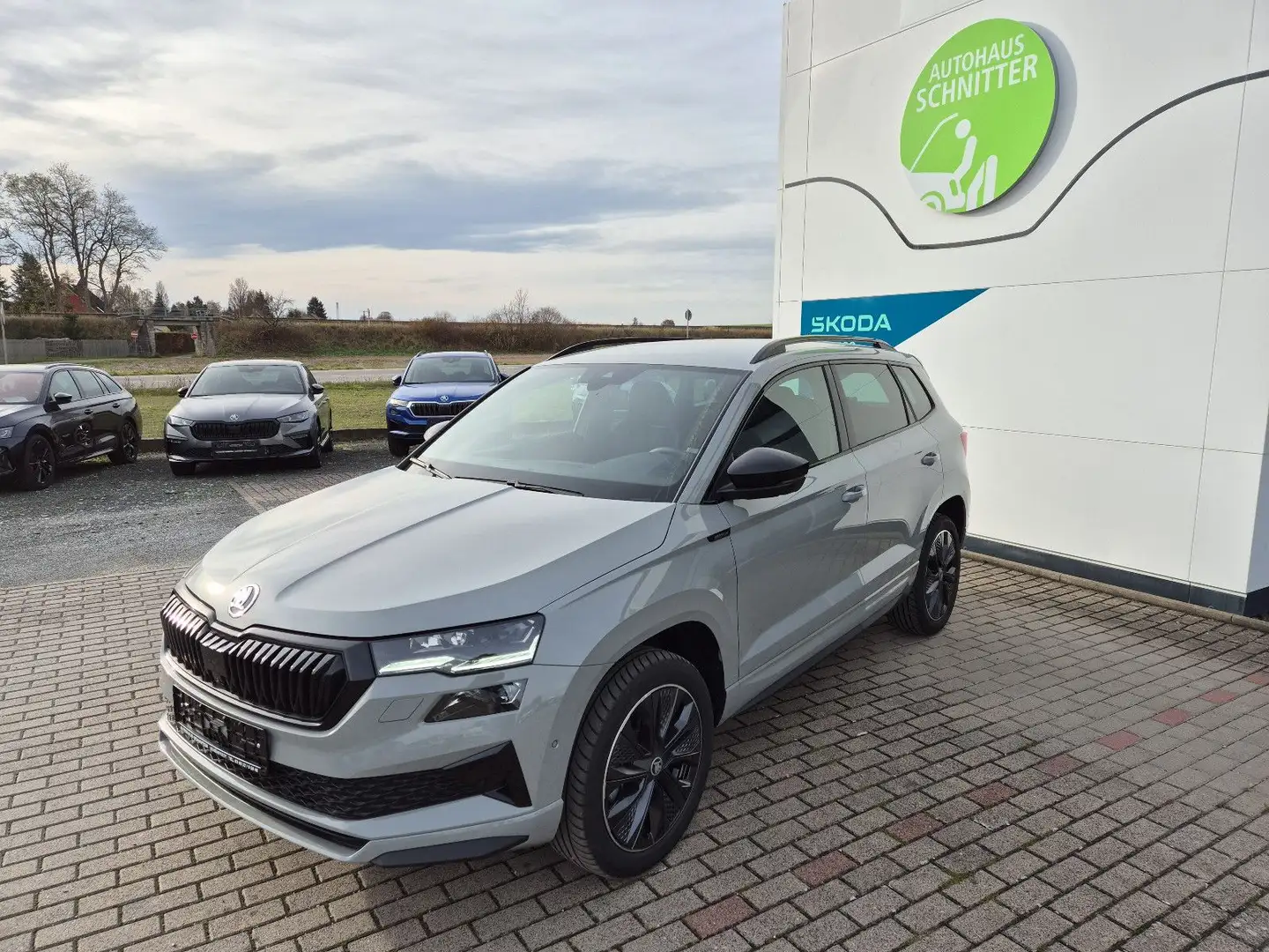Skoda Karoq Sportline NAV,AHZV,360°,el Heckklappe, Gris - 1