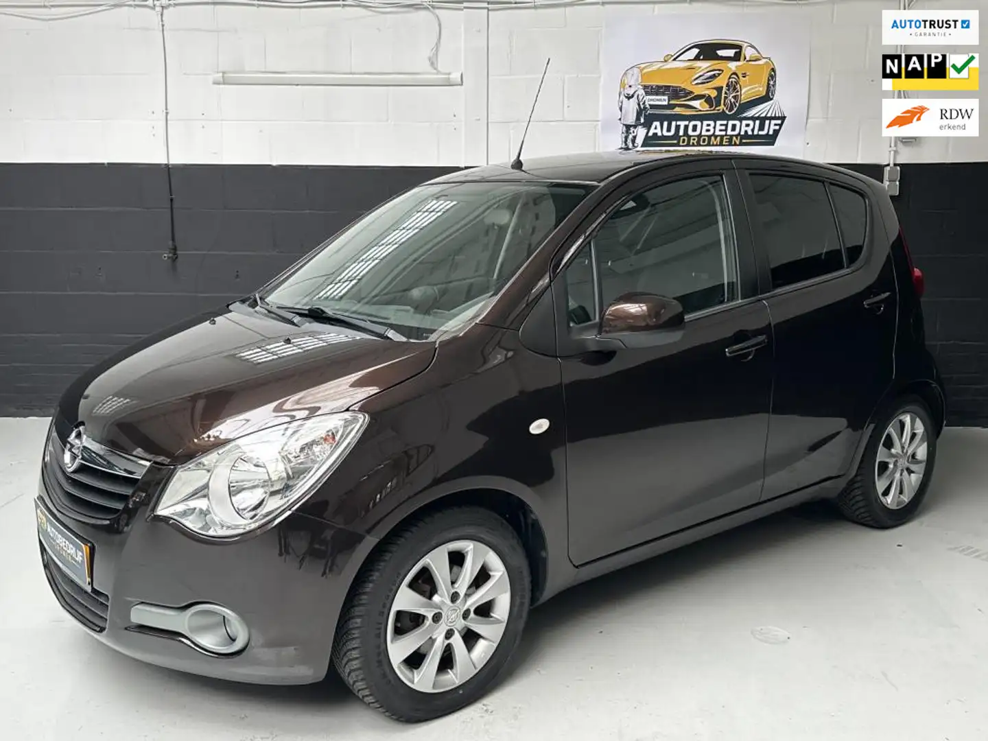 Opel Agila 1.0 Berlin | NIEUW APK | NAP | AIRCO|5 DRS Hnědá - 1