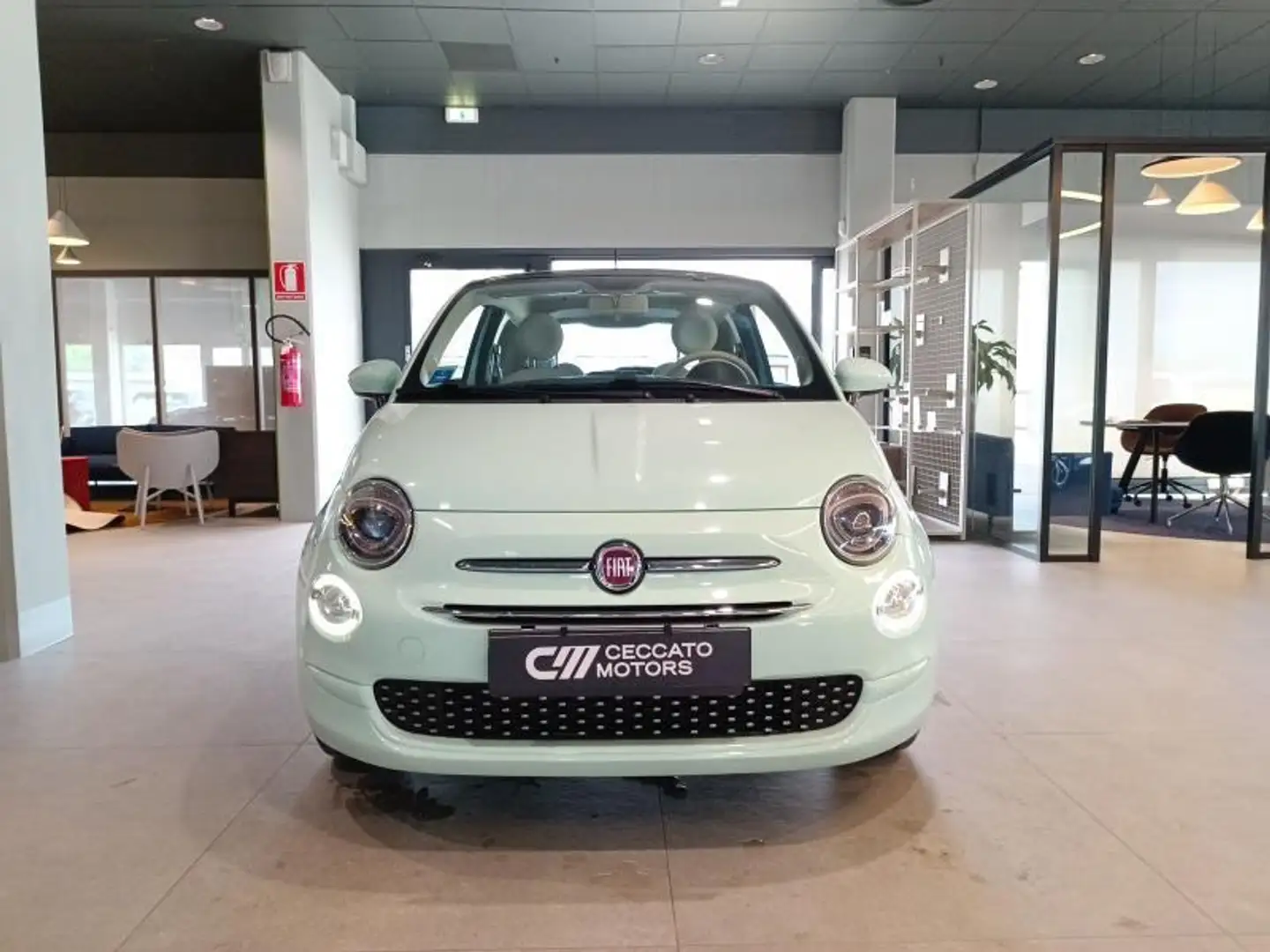 Fiat 500 500C 1.2 Lounge 69cv my18 Blu/Azzurro - 2