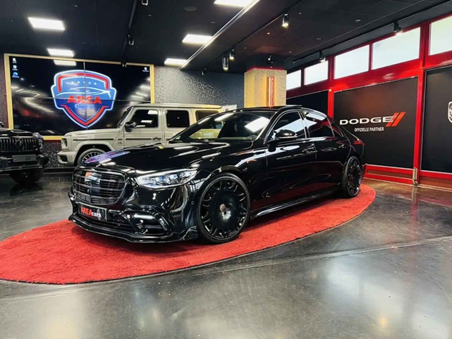 Mercedes-Benz S 400 d AMG 4M BRABUS CHAUFFEURP. HUD BURM PANO Noir - 2