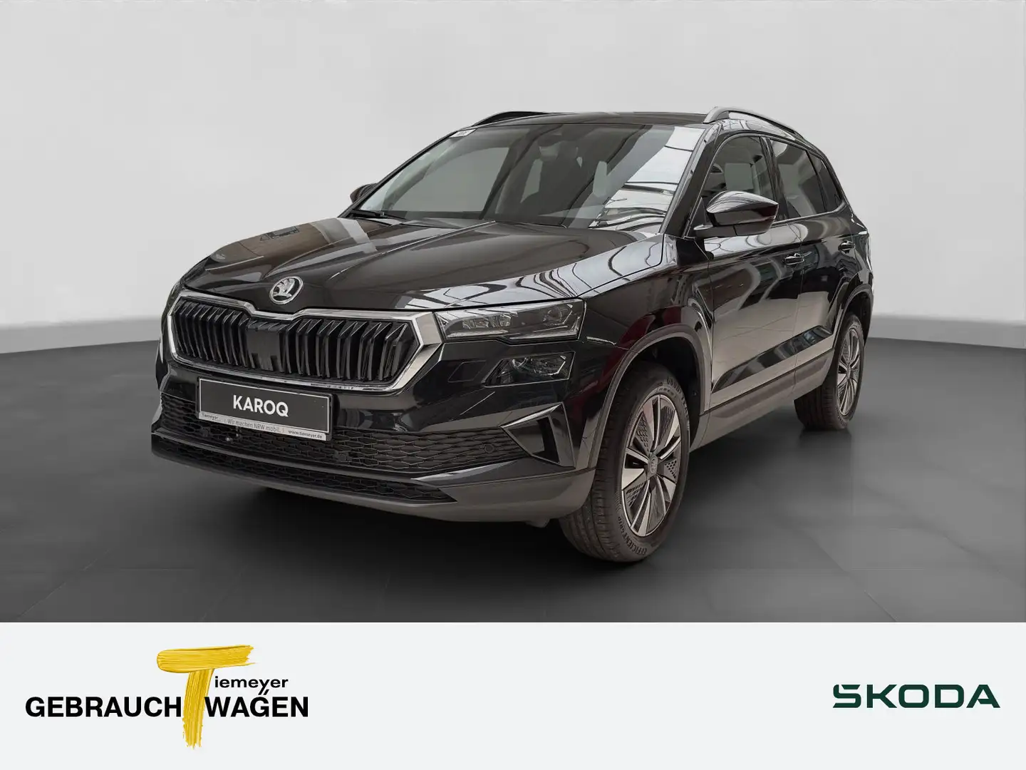 Skoda Karoq 1.5 TSI DSG Tour AHK NAVI LED Schwarz - 1