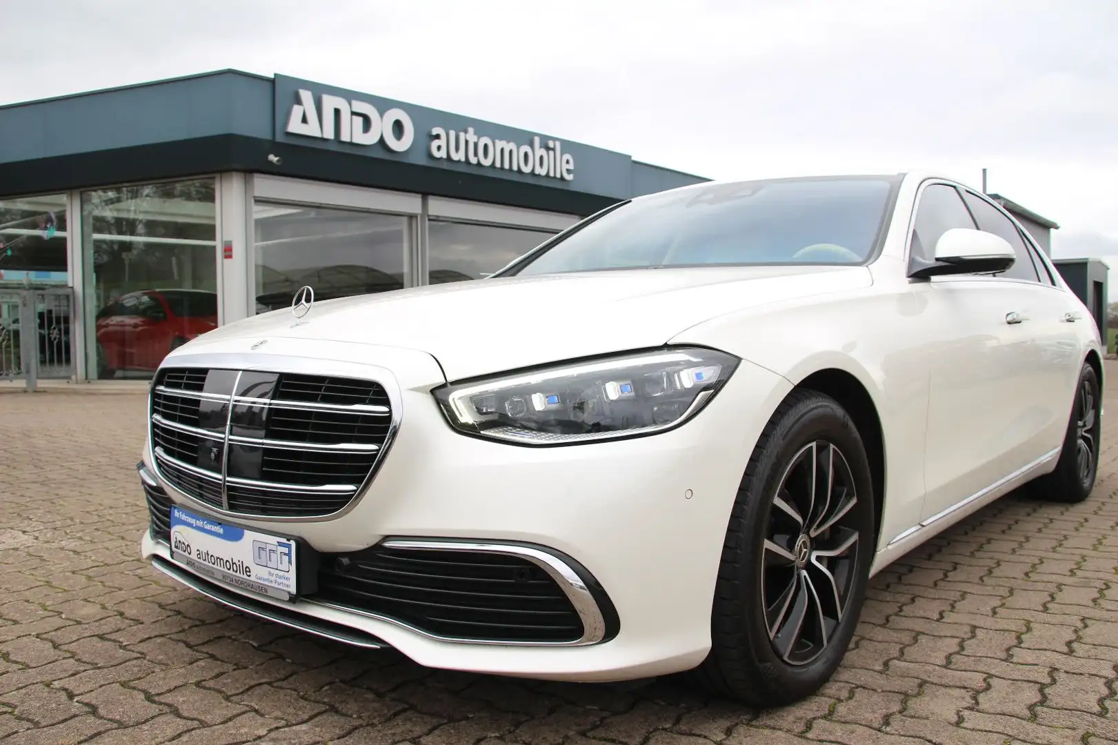 Mercedes-Benz S 400 d Lim. 4M*DIGITAL LIGHT*HINTERACHSLENKUNG* Weiß - 2
