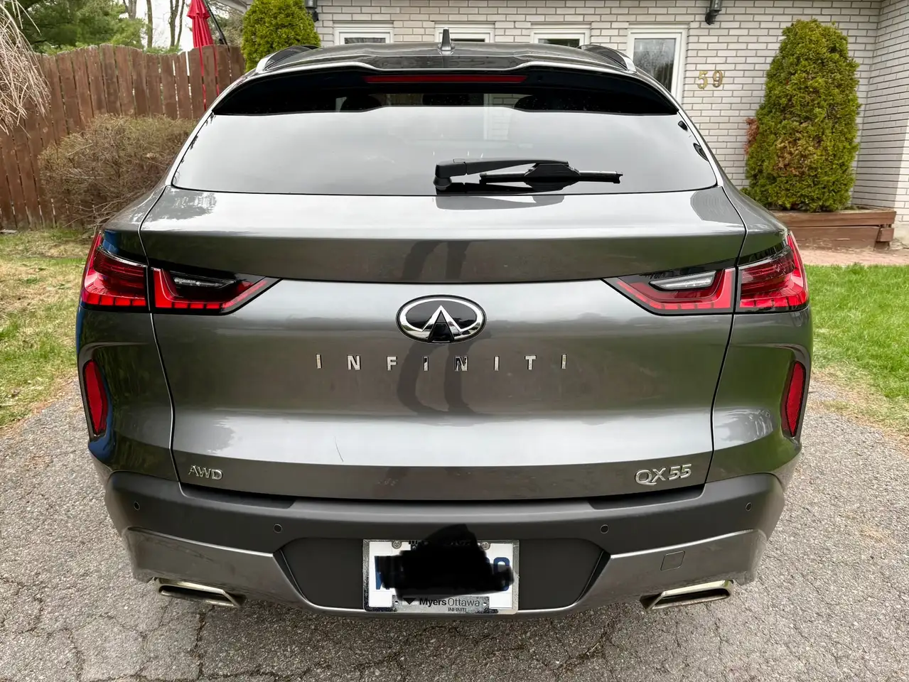 Infiniti QX55 снимка Infiniti QX55