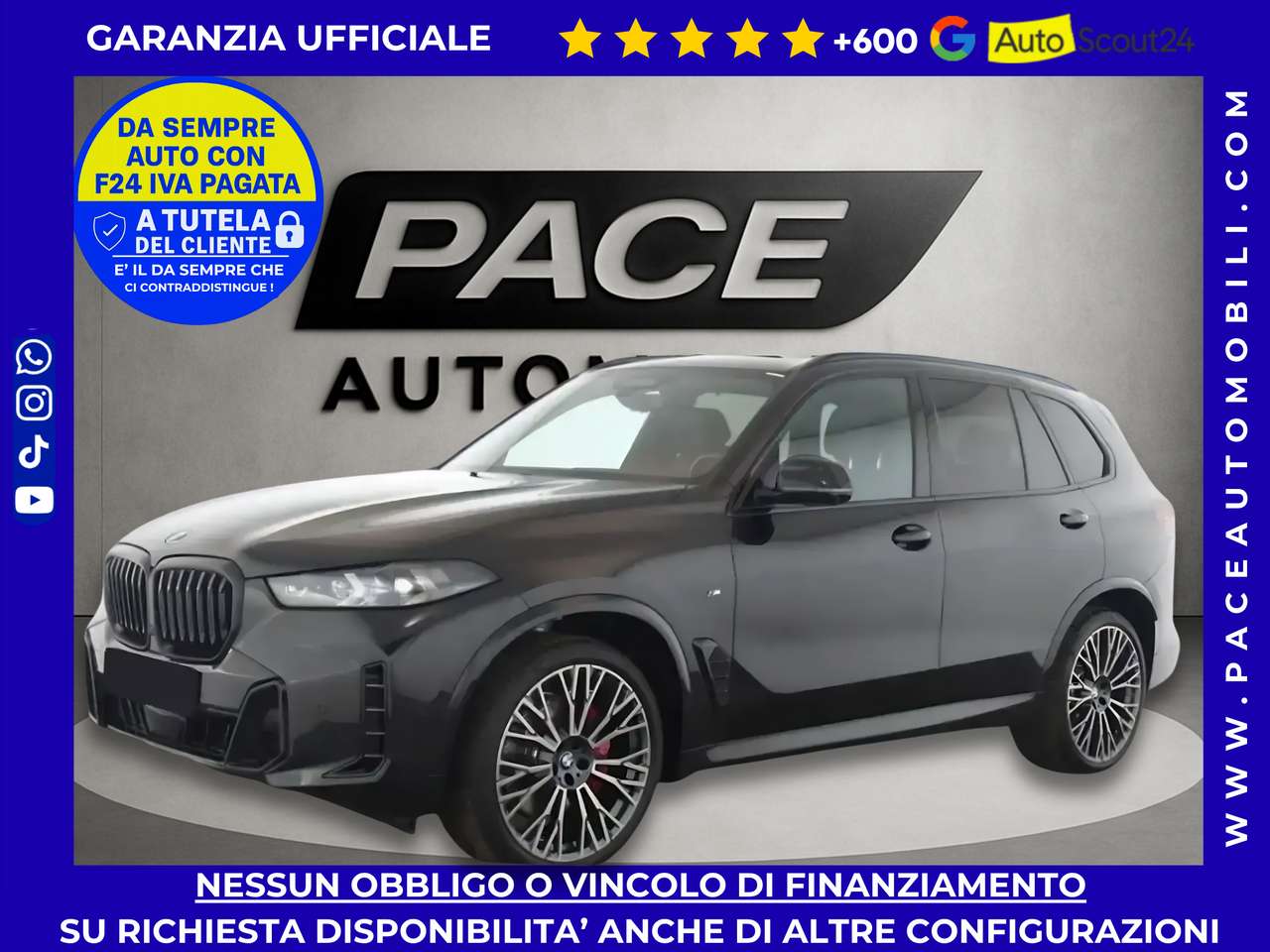 BMW X5 40D XD M SPORT MSPORT PRO M-SPORT TETTO 7 POSTI