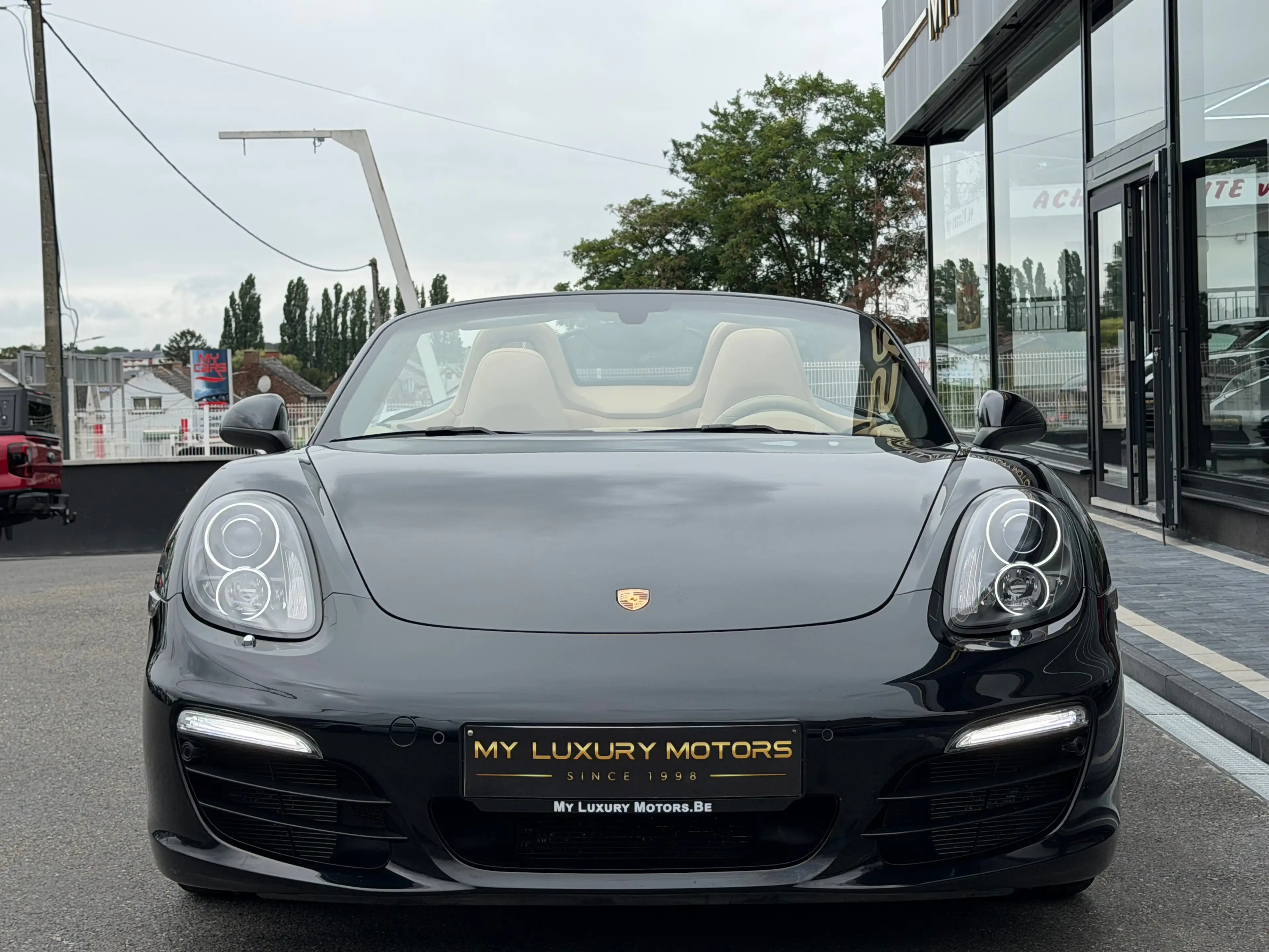 Porsche Boxster 2.7i PDK 265 CV FLAT 6 | PCM | CUIR LUXOR BEIGE | CLIM | XENON | JA 20 | CAMERA AR | — photo 4