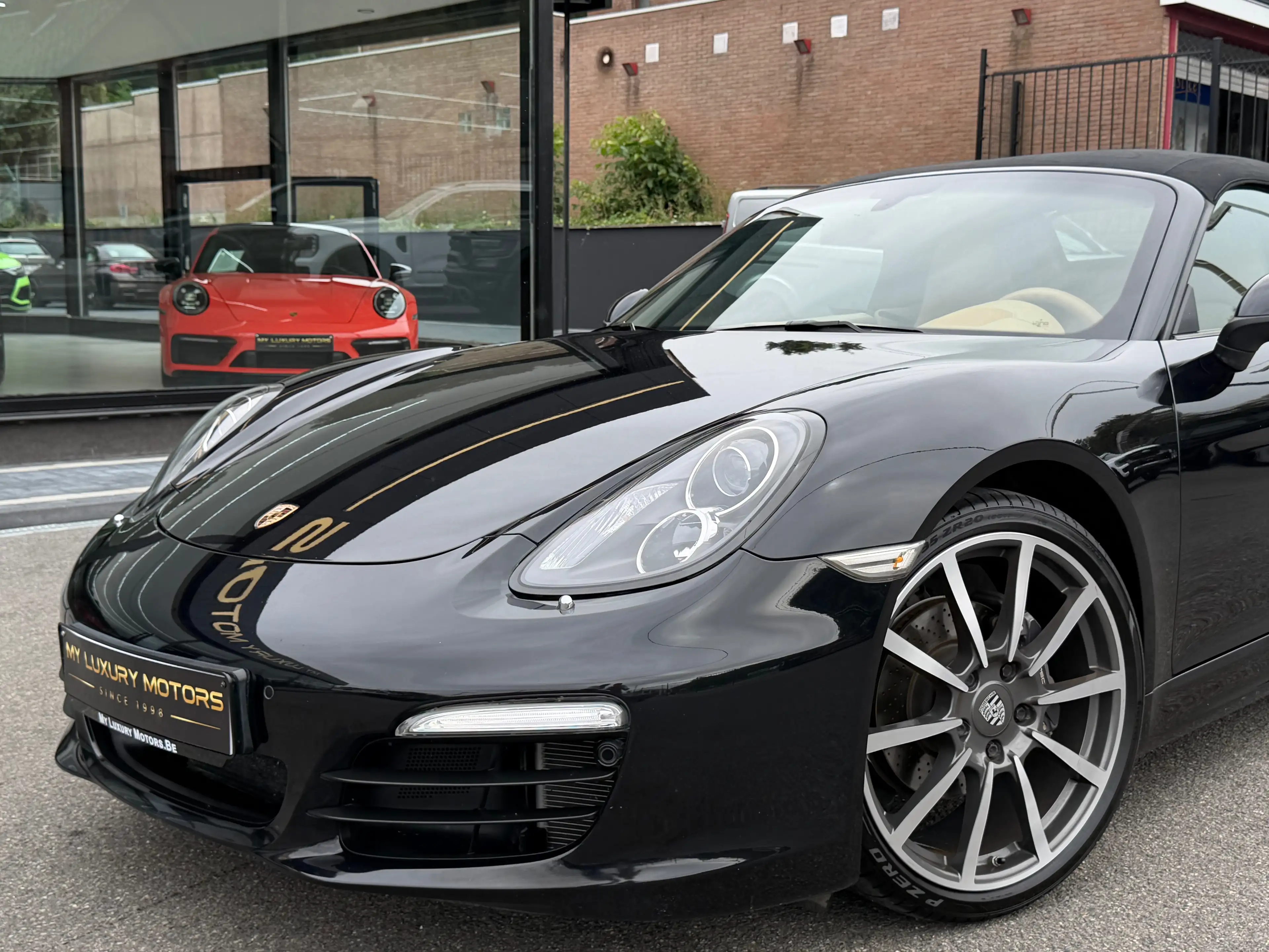 Porsche Boxster 2.7i PDK 265 CV FLAT 6 | PCM | CUIR LUXOR BEIGE | CLIM | XENON | JA 20 | CAMERA AR | — photo 7