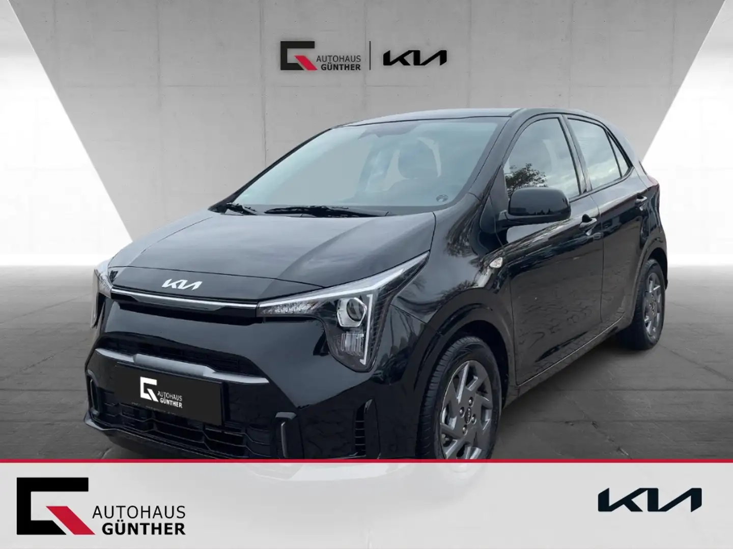 Kia Picanto Vision 1.2 MT Kamera SitzHzg. CarPlay Schwarz - 1