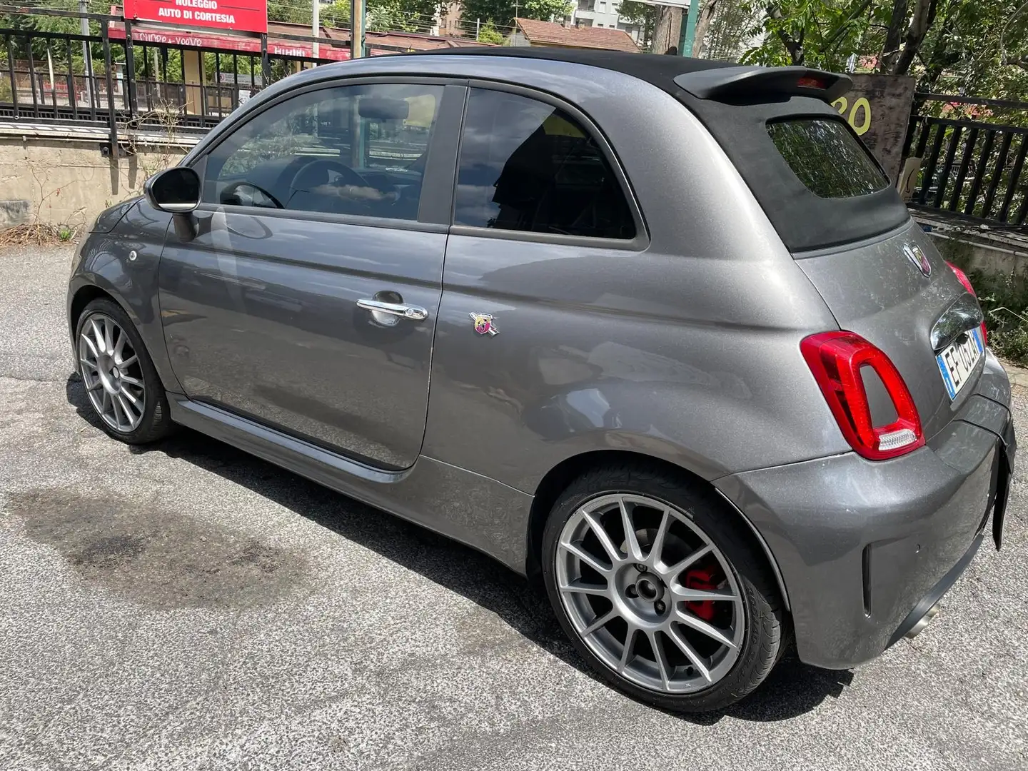 Fiat 595 Abarth Abarth cabrio Gris - 2