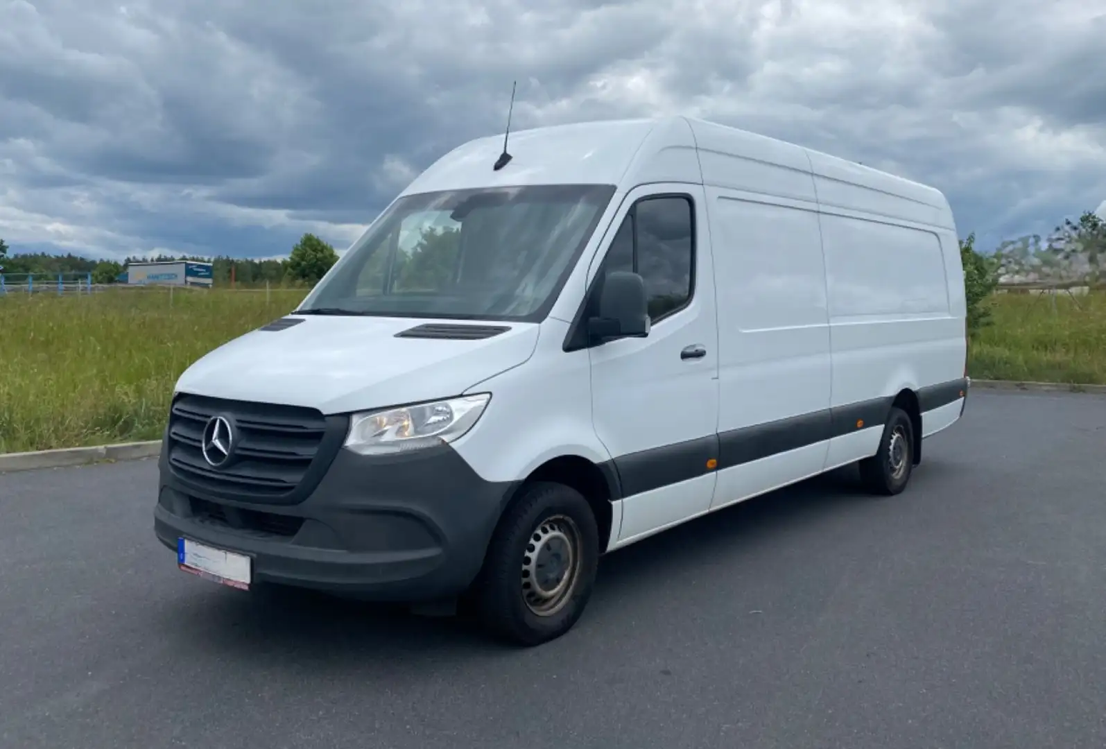 Mercedes-Benz Sprinter 317 CDI EXTRALANG KLIMA NETTO 16.800 Wit - 1