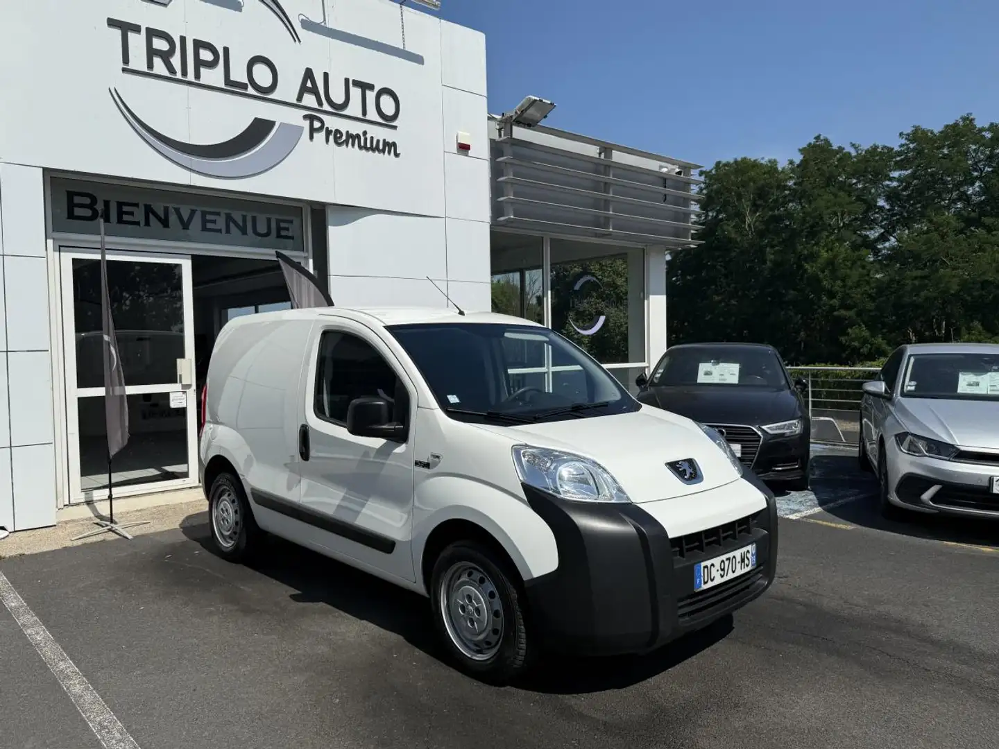Peugeot Bipper Bipper 117 L1 1.3 HDi FAP - 75  Pack CD Clim Blanc - 1