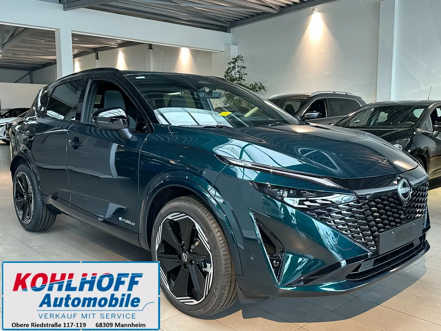 Nissan Qashqai 1.5 VC-T e-Power 190PS Automatik N-Design Komfort+ Bleu - 1