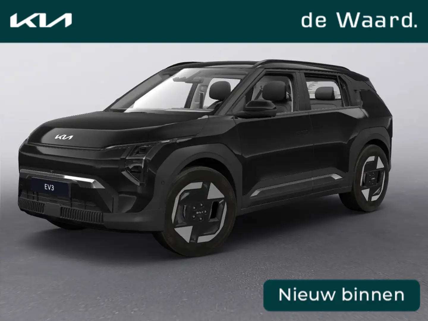 Kia EV3 Air 58.3 kWh | €3.000,- inruilvoordeel | 29" panor Zwart - 1