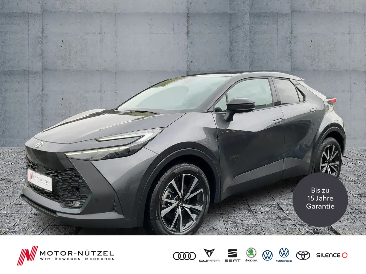 Toyota C-HR 2.0Hybrid TEAM D LED+NAV+ACC+SHZ+RFK+MFL+18 Zwart - 1