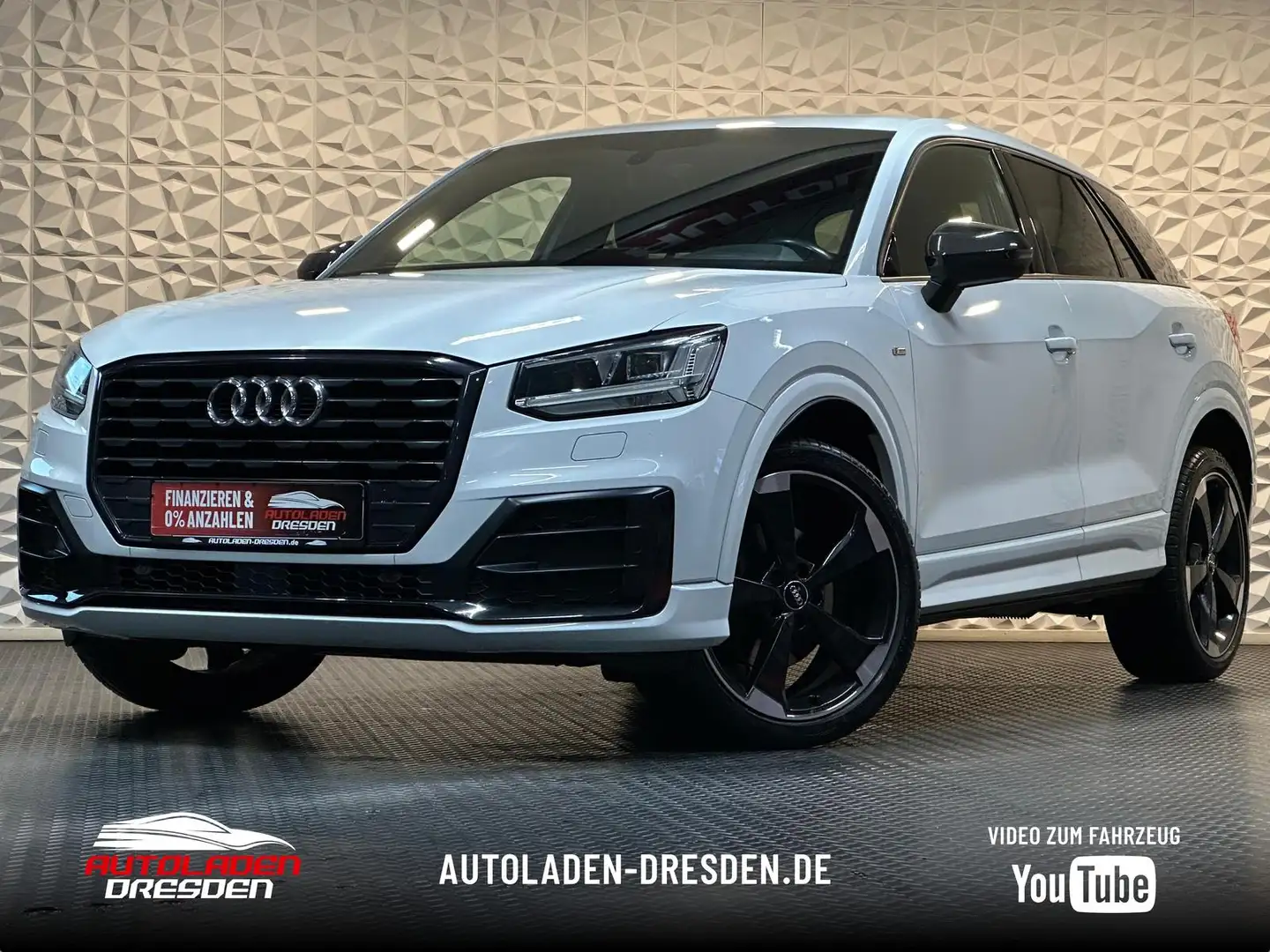 Audi Q2 1.4TFSI S LINE CARBON* LED#SHZ#NAVI#TEMPO#PDC Blanco - 1