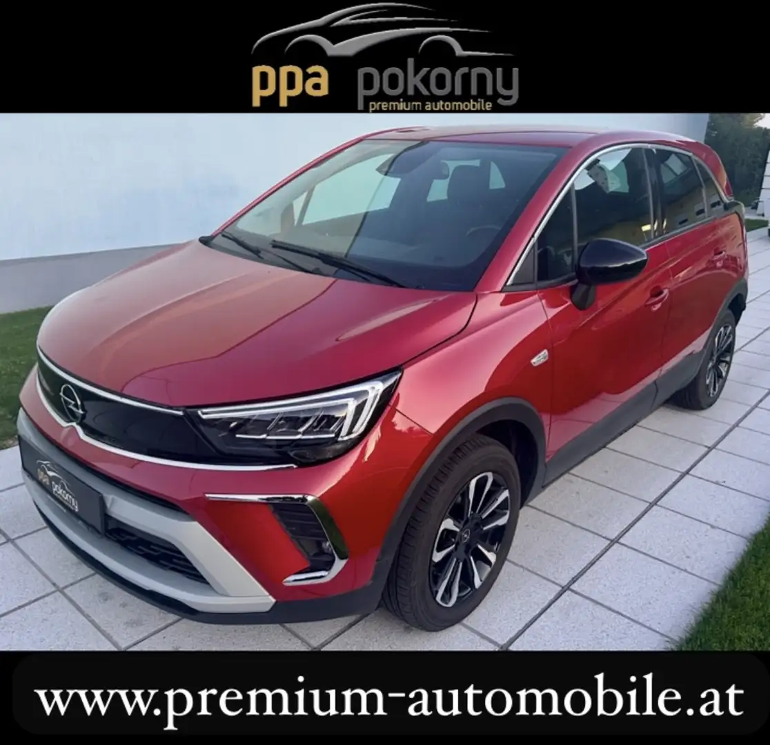 Opel Crossland 1,2 Turbo Elegance - Navi - Rückfahrkamera - To... Rot - 1