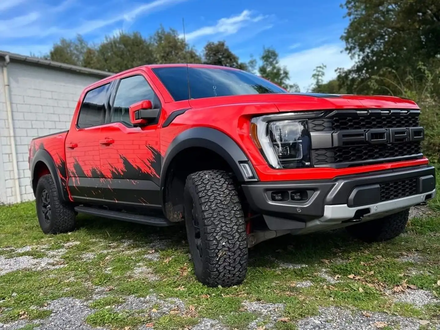 Ford Ranger Raptor F150 Raptor Orange - 2