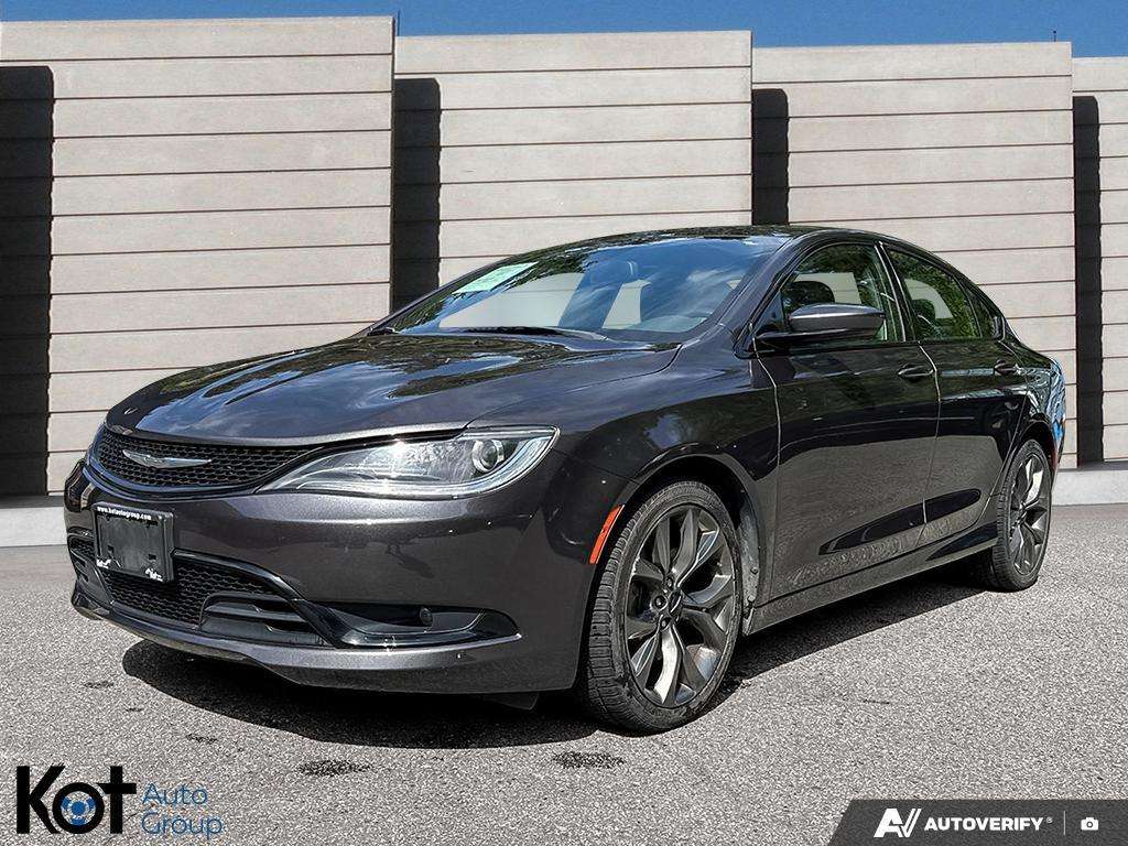 2016 Chrysler 200 2016 Chrysler 200 S - sleek design, smooth perform